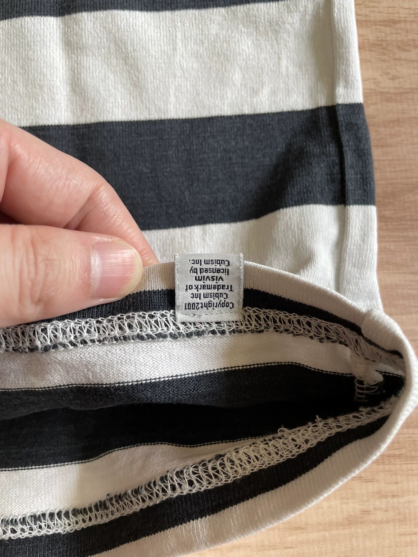 Visvim VISVIM Border Crew S/S T-Shirt Size US M / EU 48-50 / 2 - 4 Thumbnail