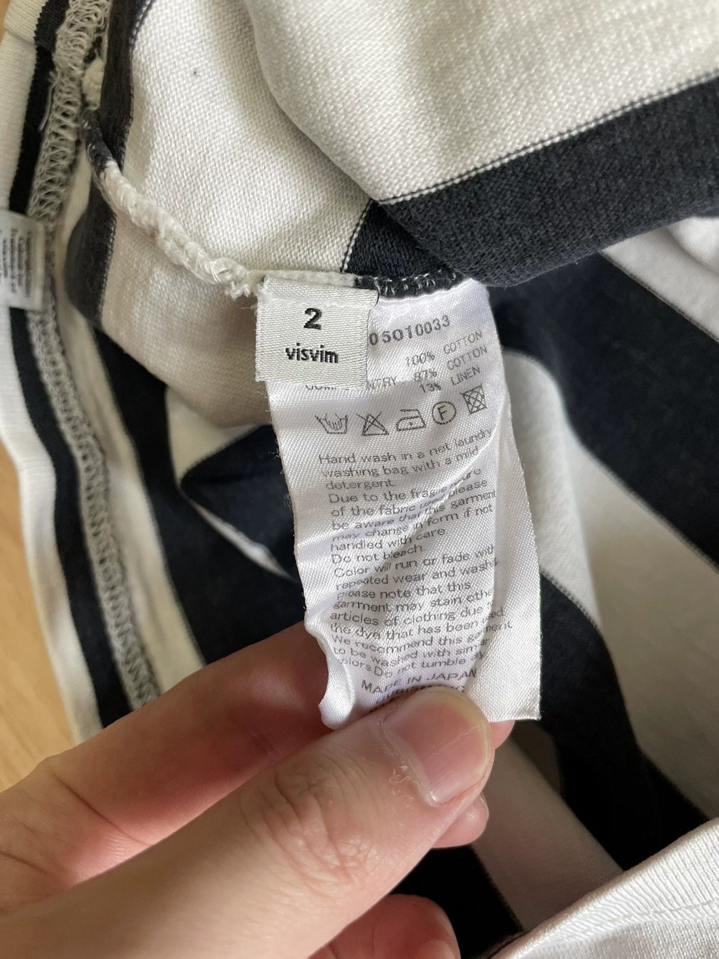Visvim VISVIM Border Crew S/S T-Shirt Size US M / EU 48-50 / 2 - 8 Thumbnail