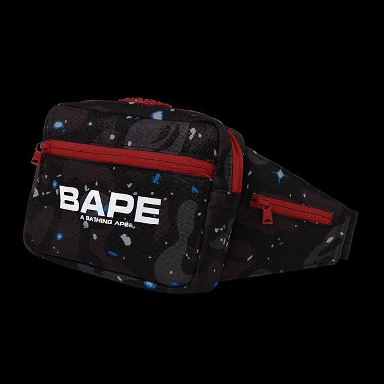 Bape BAPE Space Camo Waist Bag Size ONE SIZE - 9 Thumbnail