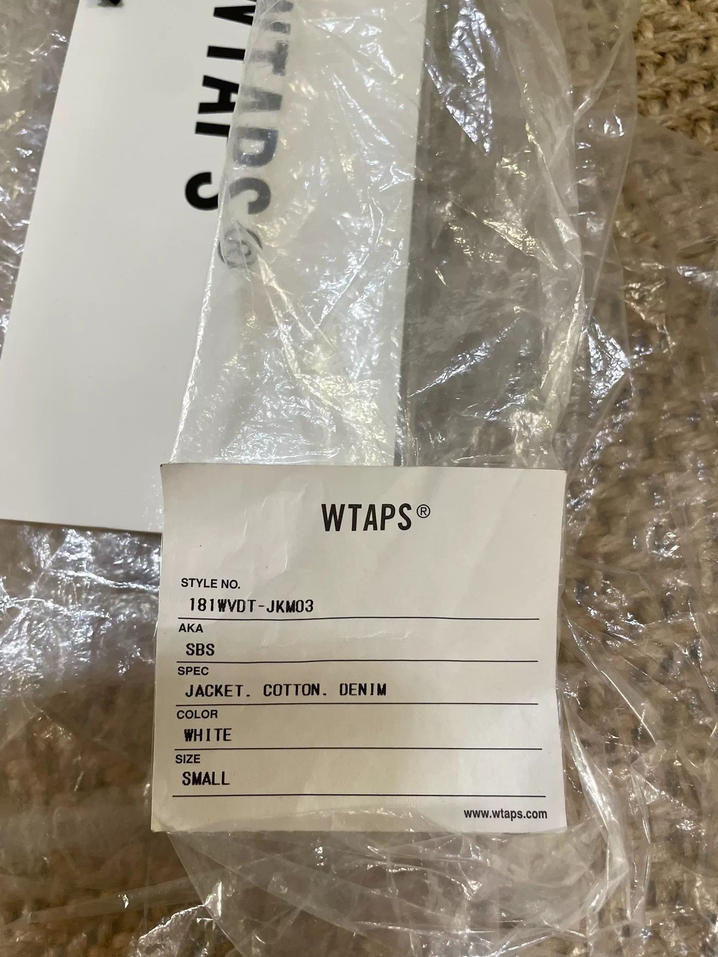 Wtaps WTAPS SBS Denim Hooded Jacket Size US S / EU 44-46 / 1 - 6 Thumbnail