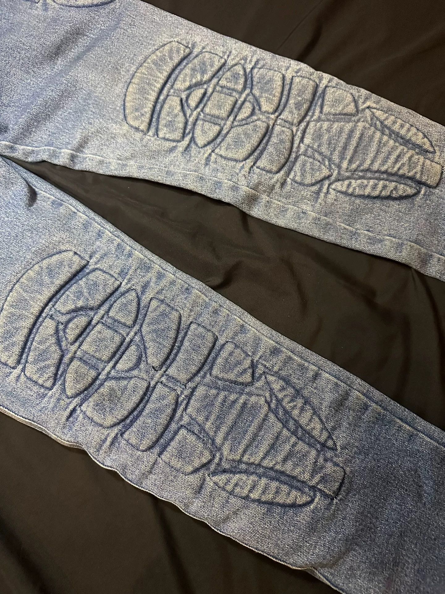 Vintage Vintage Giali Motorcycle Jeans Size US 32 / EU 48 - 4 Thumbnail