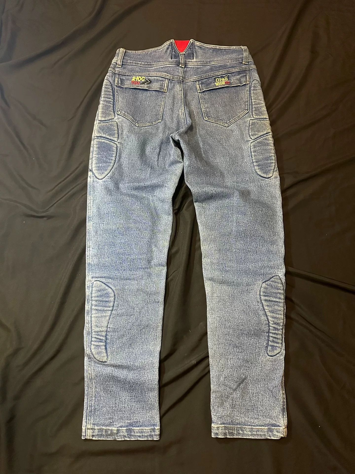 Vintage Vintage Giali Motorcycle Jeans Size US 32 / EU 48 - 6 Thumbnail