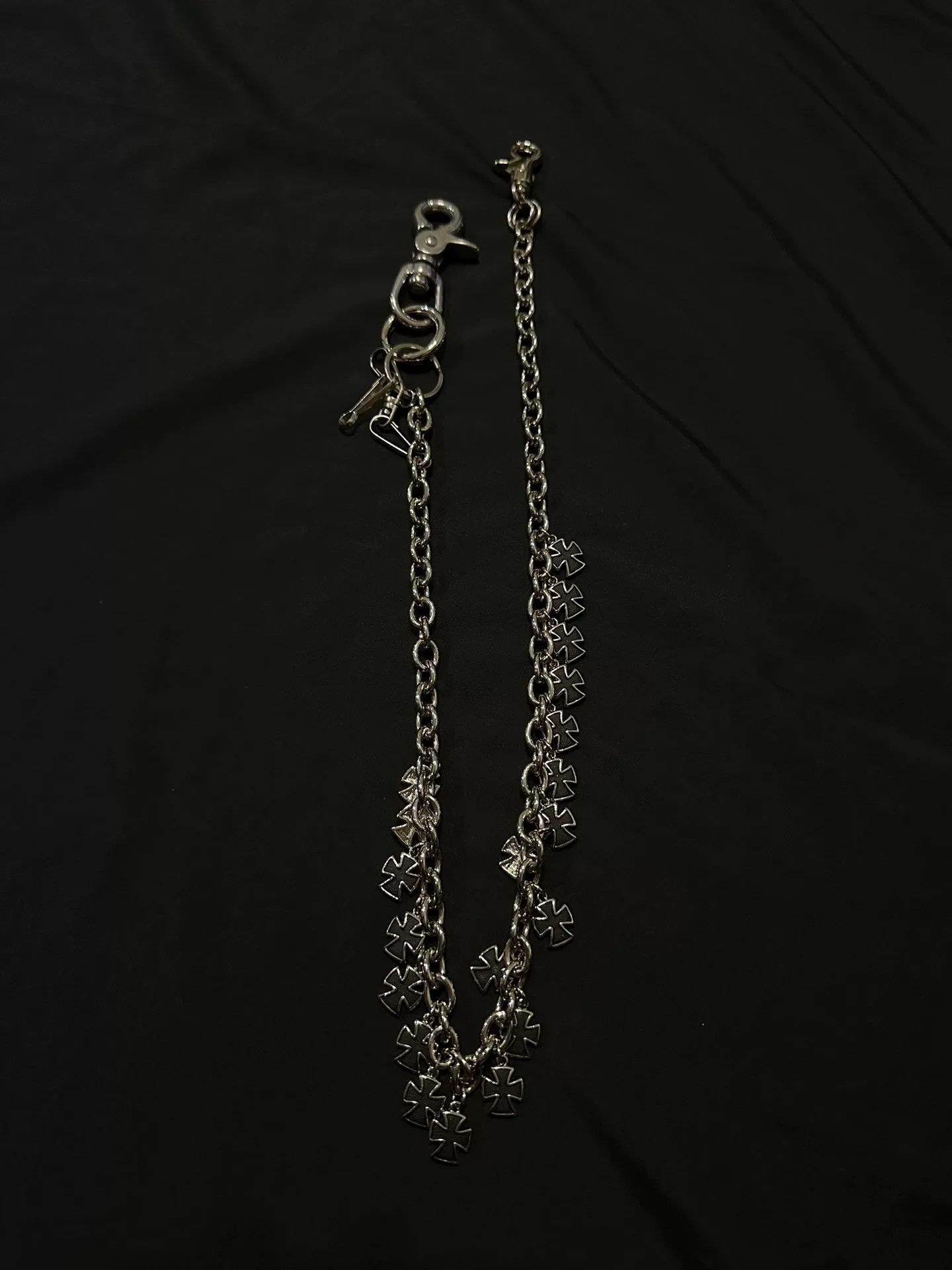 Vintage Vintage 90s Cross Pendant Pants Chain Size ONE SIZE - 6 Thumbnail