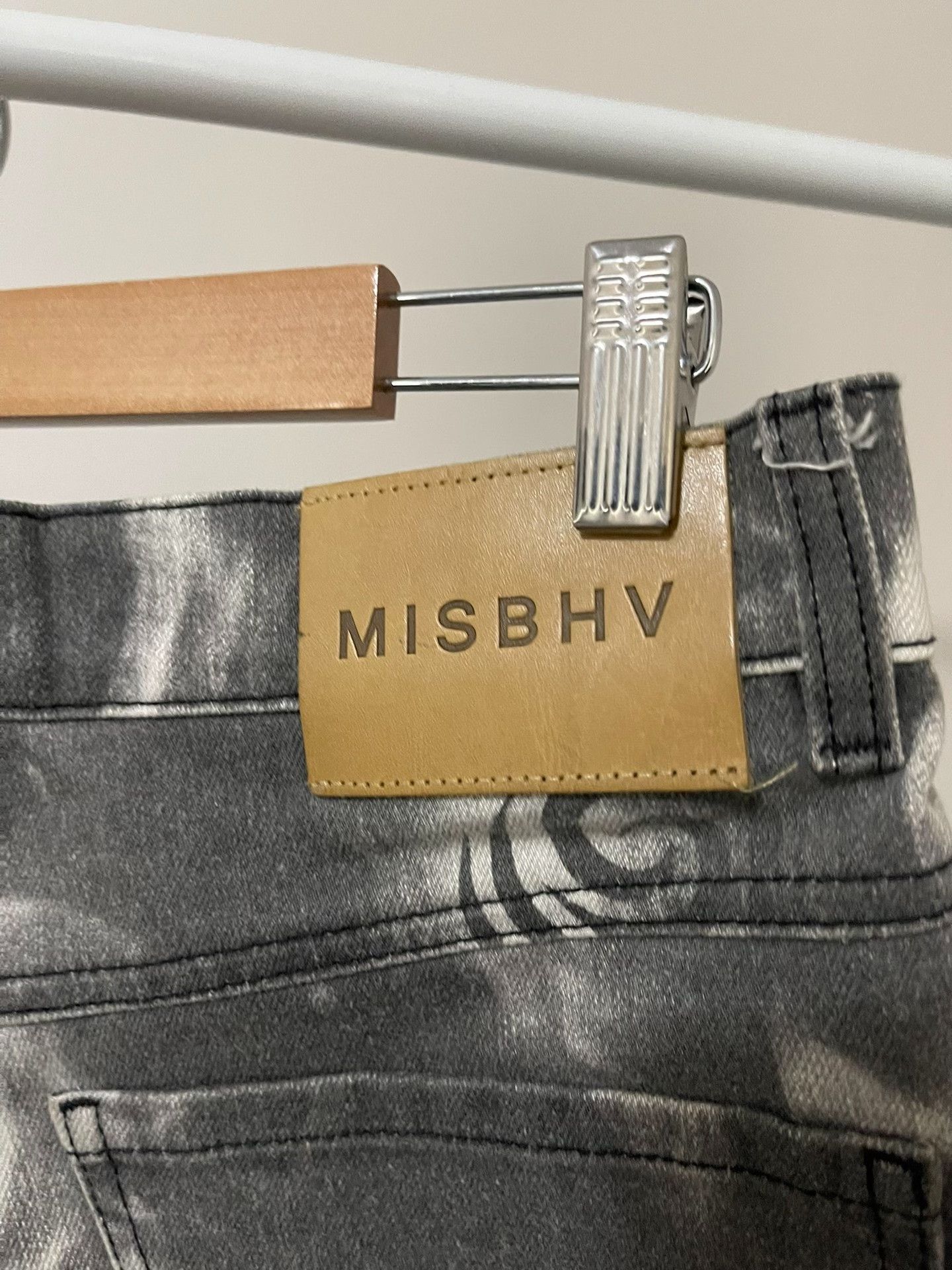 Misbhv Misbhv All-Over Print Long Jeans Size US 33 - 6 Thumbnail