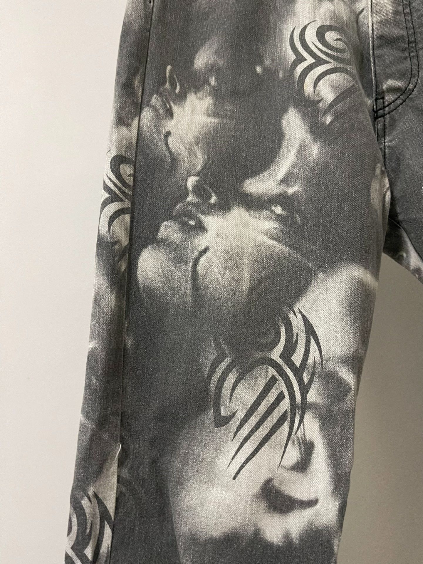 Misbhv Misbhv All-Over Print Long Jeans Size US 33 - 3 Thumbnail