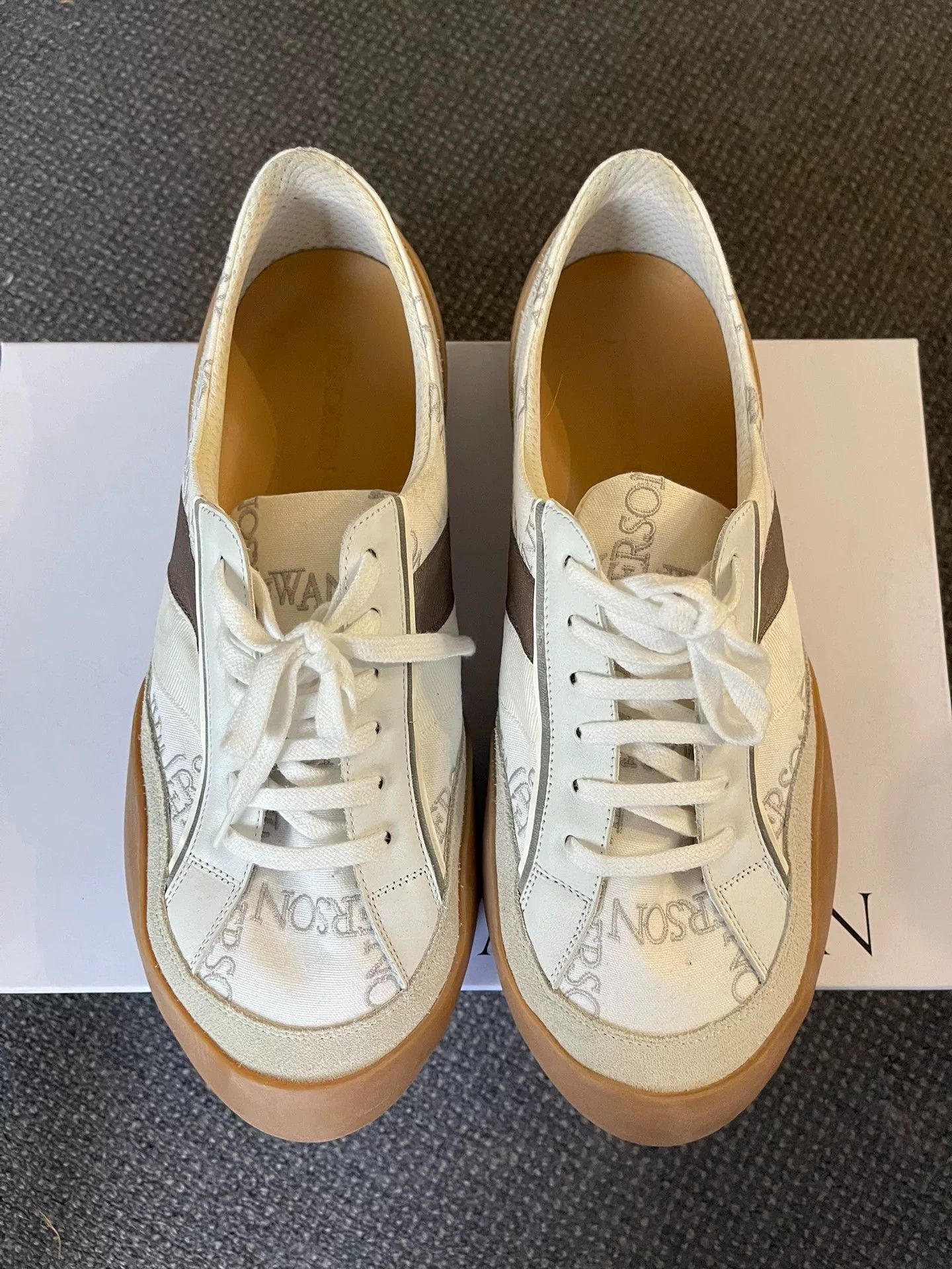 JW Anderson JW Anderson Logo Print Canvas Skate Shoes Size US 10 / EU 43 - 3 Thumbnail