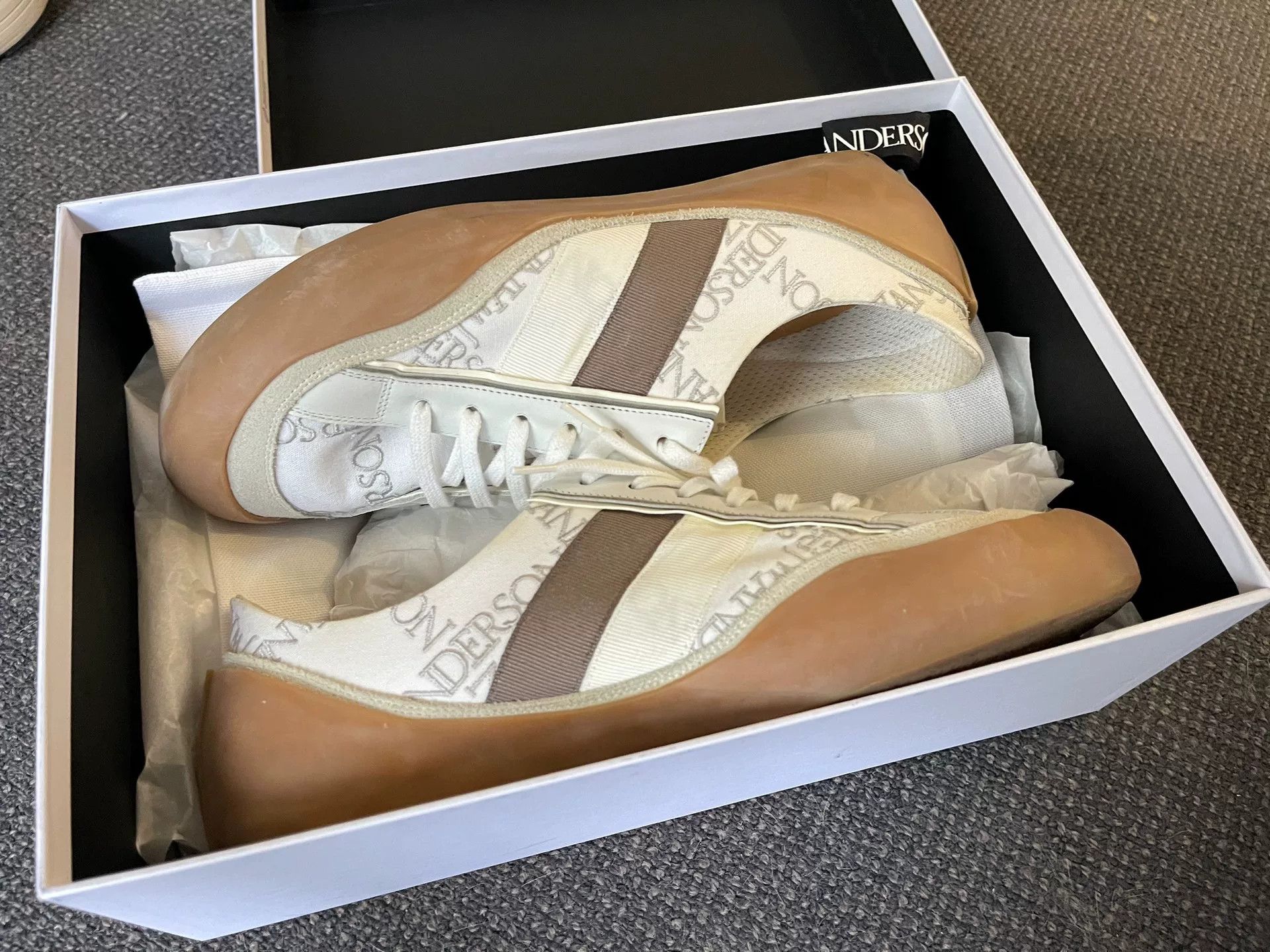 JW Anderson JW Anderson Logo Print Canvas Skate Shoes Size US 10 / EU 43 - 2 Thumbnail
