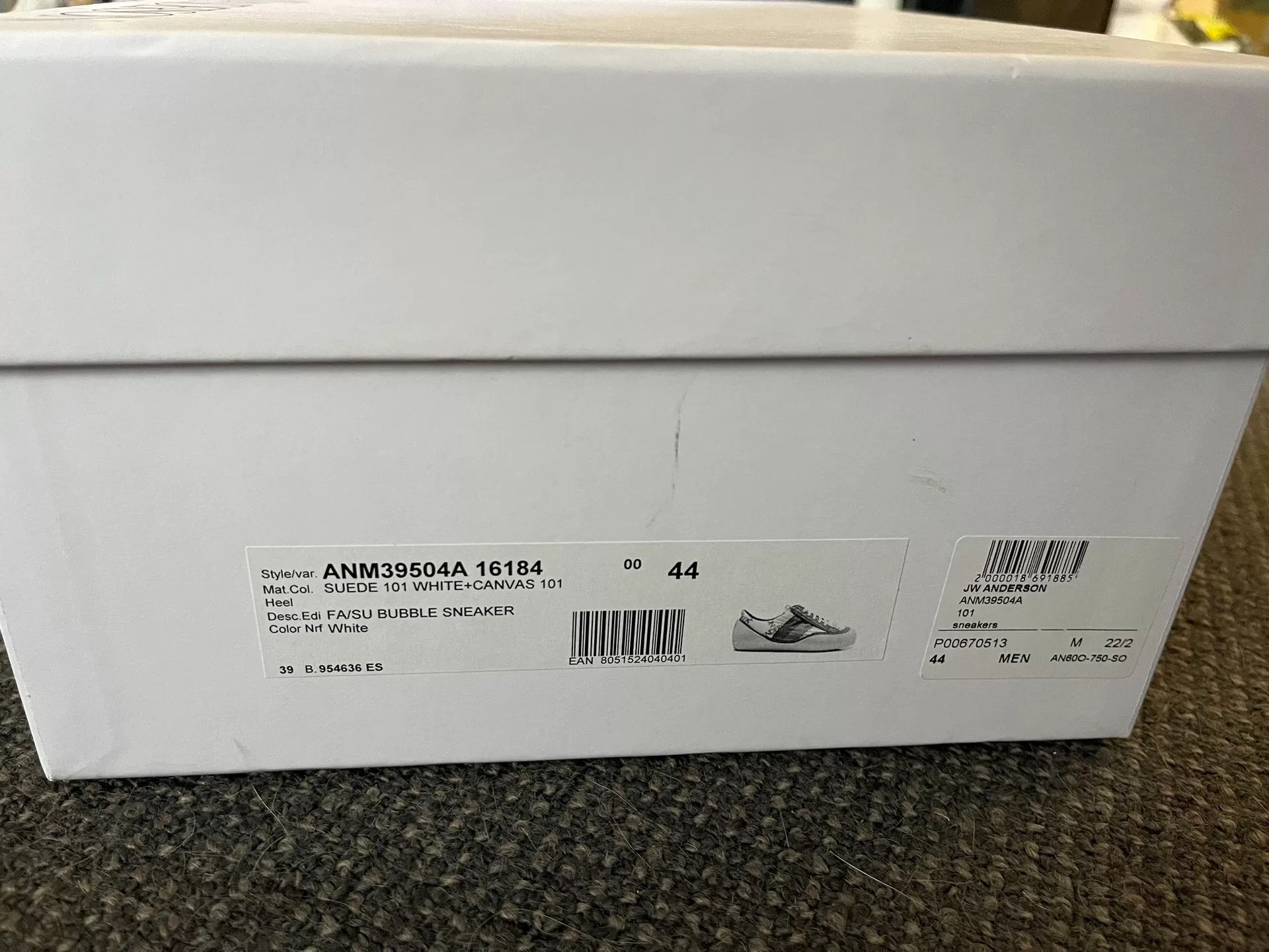 JW Anderson JW Anderson Logo Print Canvas Skate Shoes Size US 10 / EU 43 - 5 Thumbnail