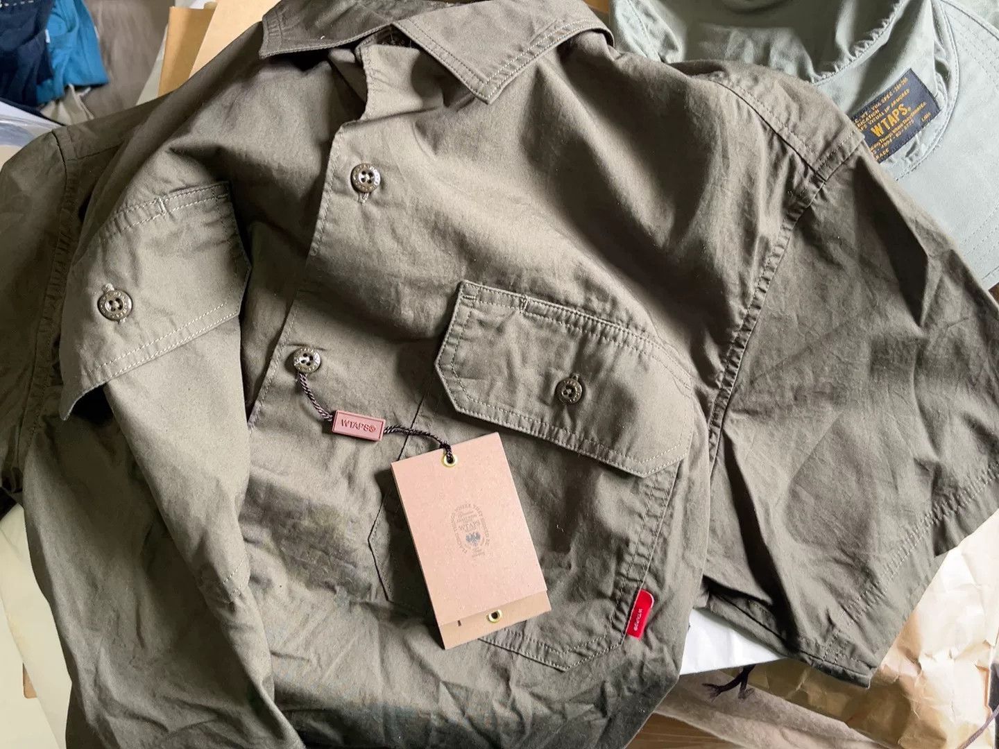 Wtaps WTAPS EX34 DECK SS Cotton Shirt Size US M / EU 48-50 / 2 - 8 Thumbnail