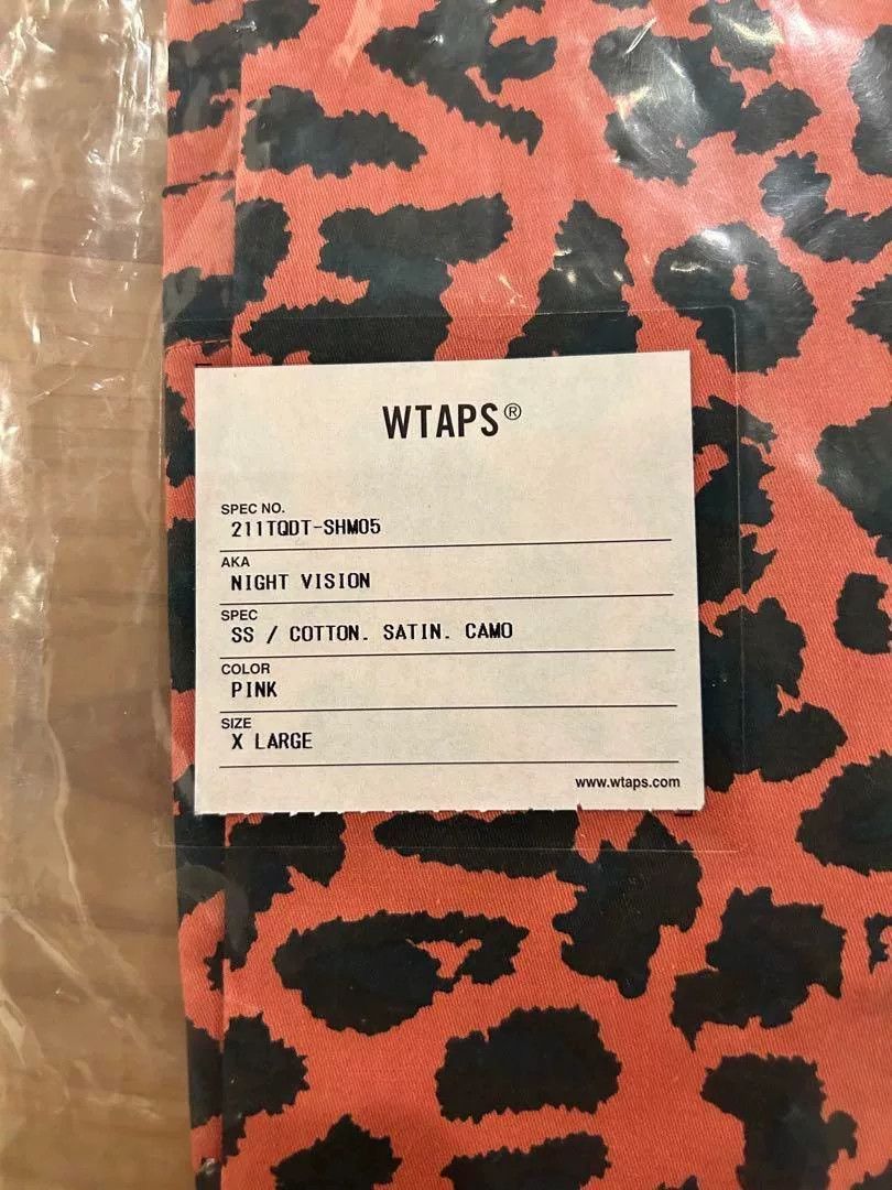 Wtaps WTAPS 21SS Nightvision Short Sleeve Shirt Size US XL / EU 56 / 4 - 2 Thumbnail