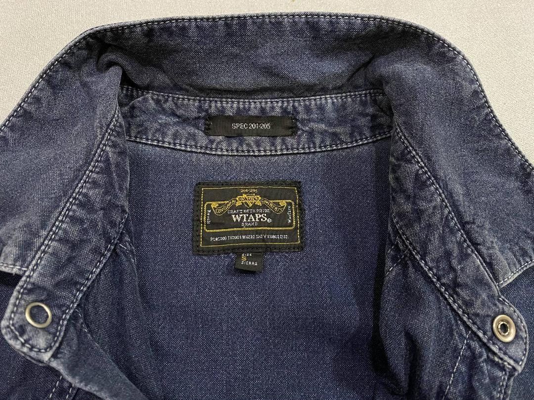 Wtaps WTAPS Indigo Dyed Denim Jacket Size US S / EU 44-46 / 1 - 3 Thumbnail