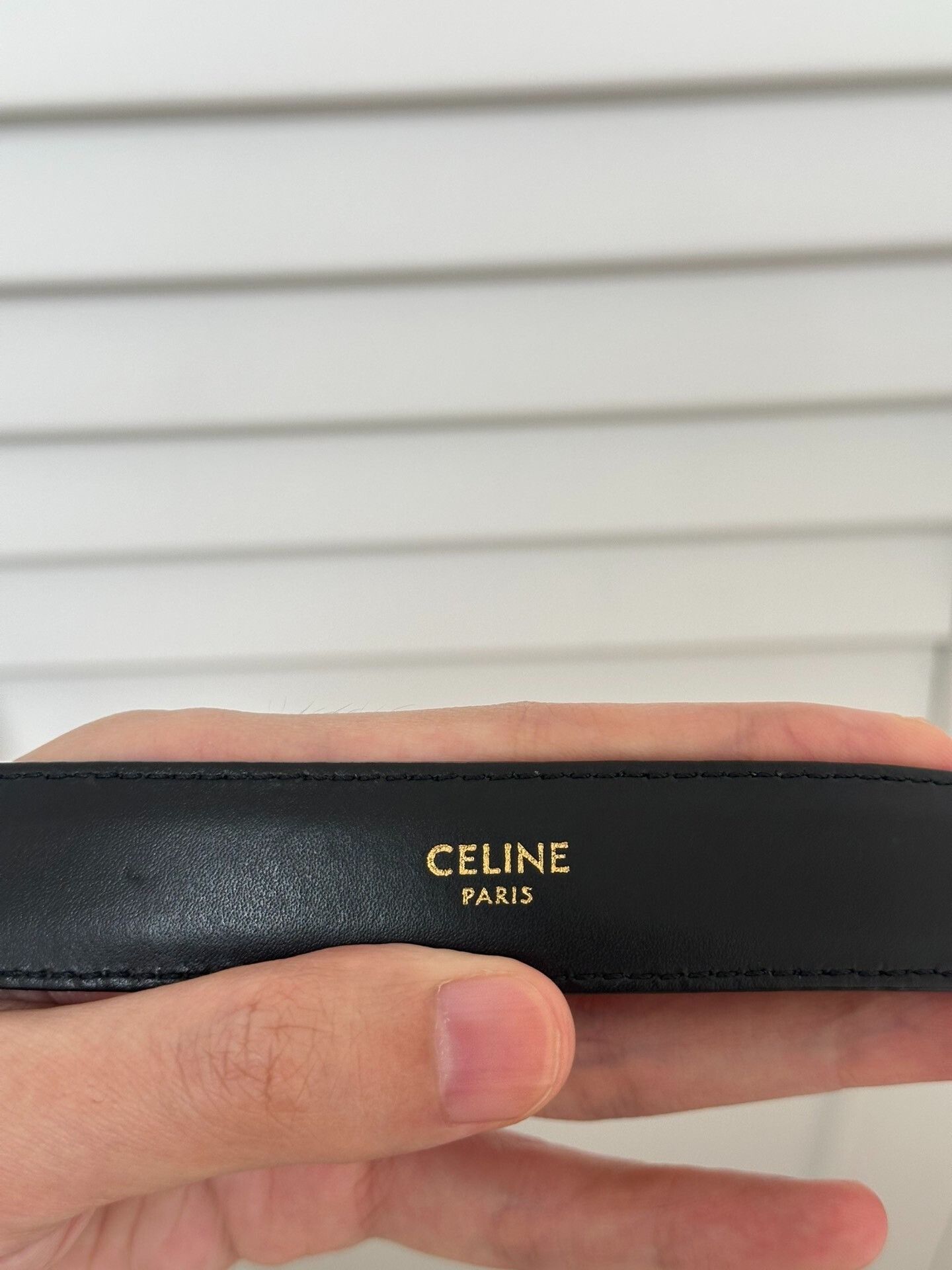 Celine Celine Classic Triomphe Logo Belt 70 Size ONE SIZE - 5 Thumbnail