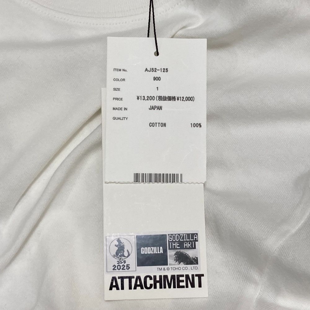 Other Other Attachment Godzilla Collaboration Short Sleeve T-shirt Textile T-Shirts DUTY FREE for USA Size ONE SIZE - 6 Thumbnail