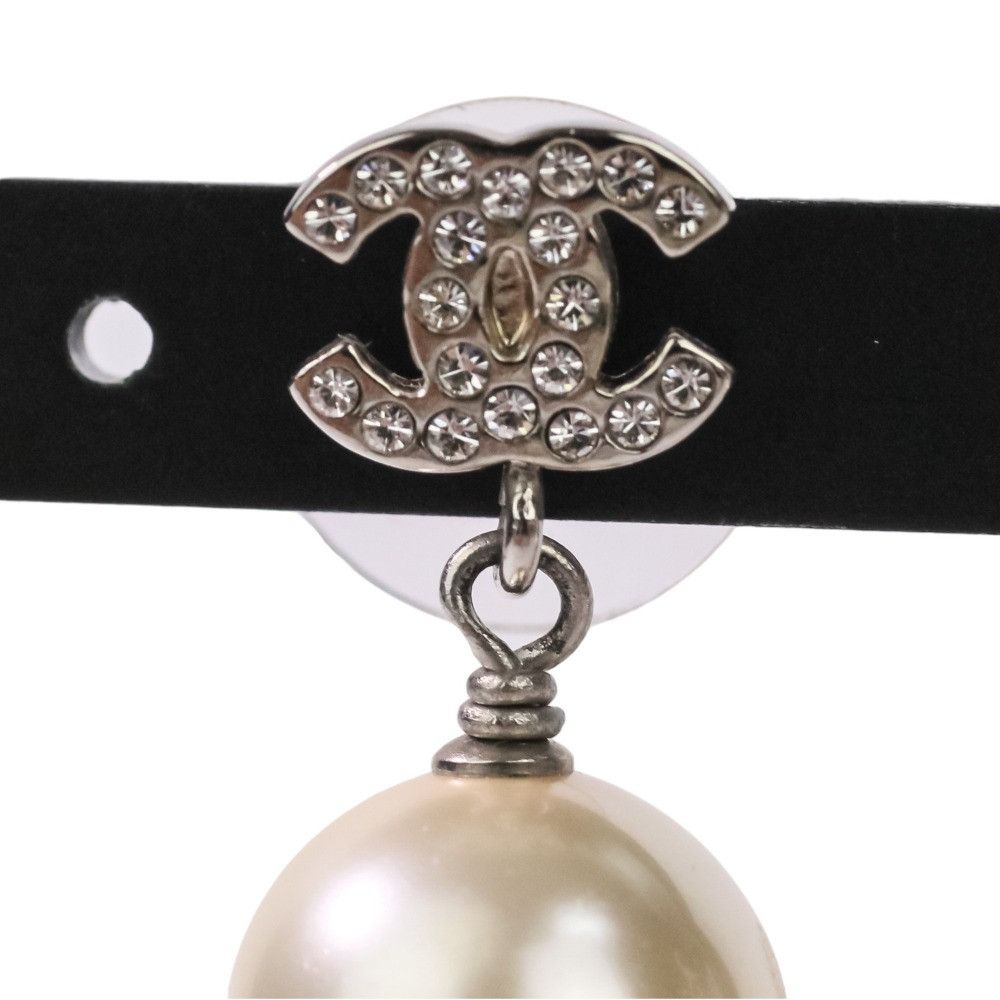 Chanel Chanel Chanel Coco Mark Faux Pearl Earrings Metal Earrings DUTY FREE for USA Size ONE SIZE - 2 Thumbnail