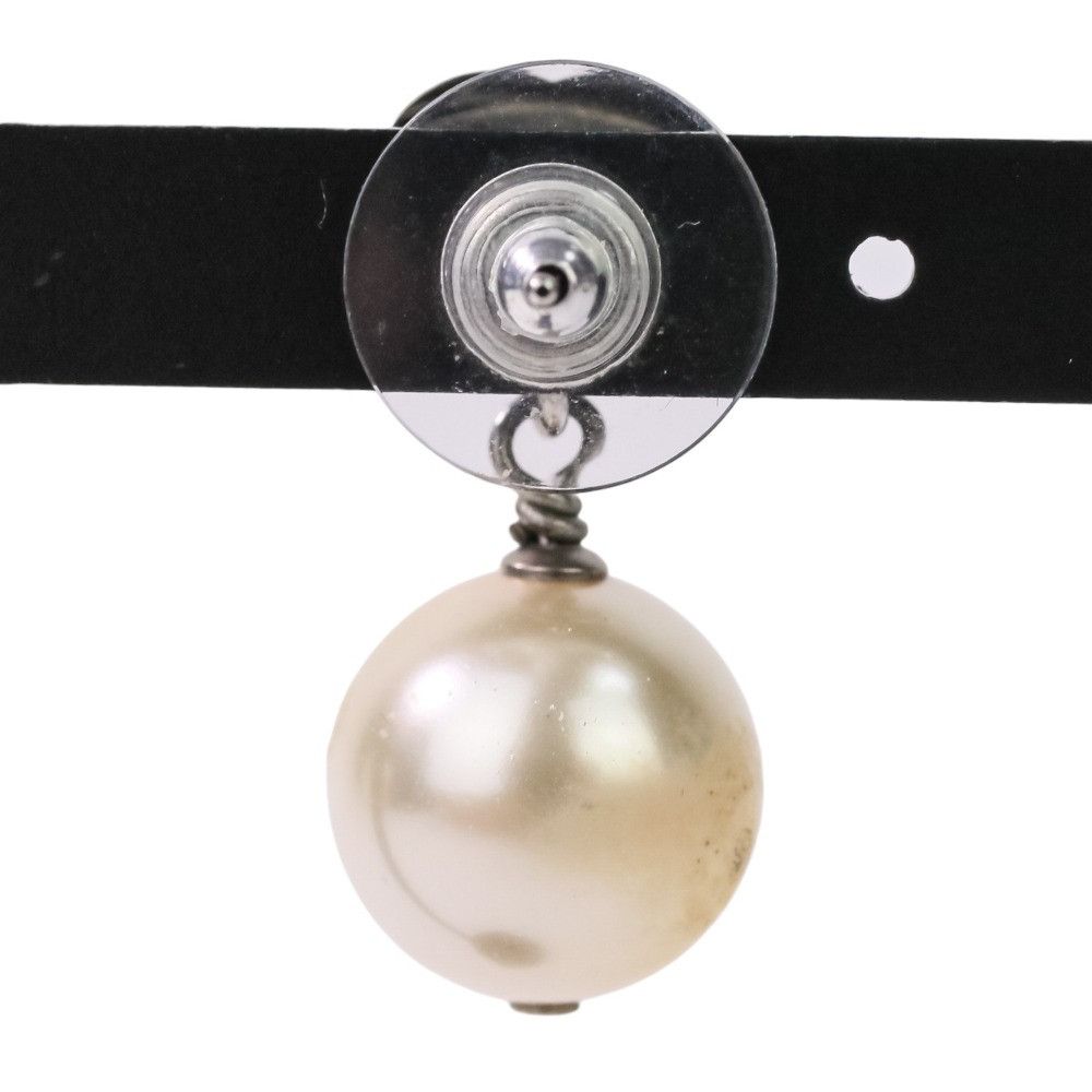 Chanel Chanel Chanel Coco Mark Faux Pearl Earrings Metal Earrings DUTY FREE for USA Size ONE SIZE - 4 Thumbnail
