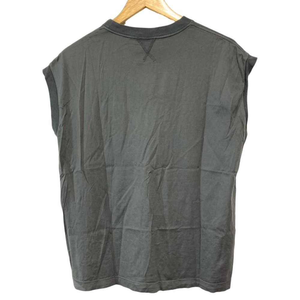 Other Other Blamink Cotton Embroidered Sleeveless T Shirt Textile T-Shirts 7917-222-0011 DUTY FREE for USA Size ONE SIZE - 2 Thumbnail