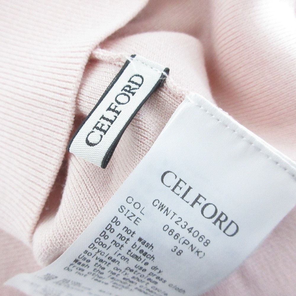 Other Other CELFORD Short Fur Sleeve Knit Pullover Textile Tops CWNT234068 DUTY FREE for USA Size ONE SIZE - 5 Thumbnail