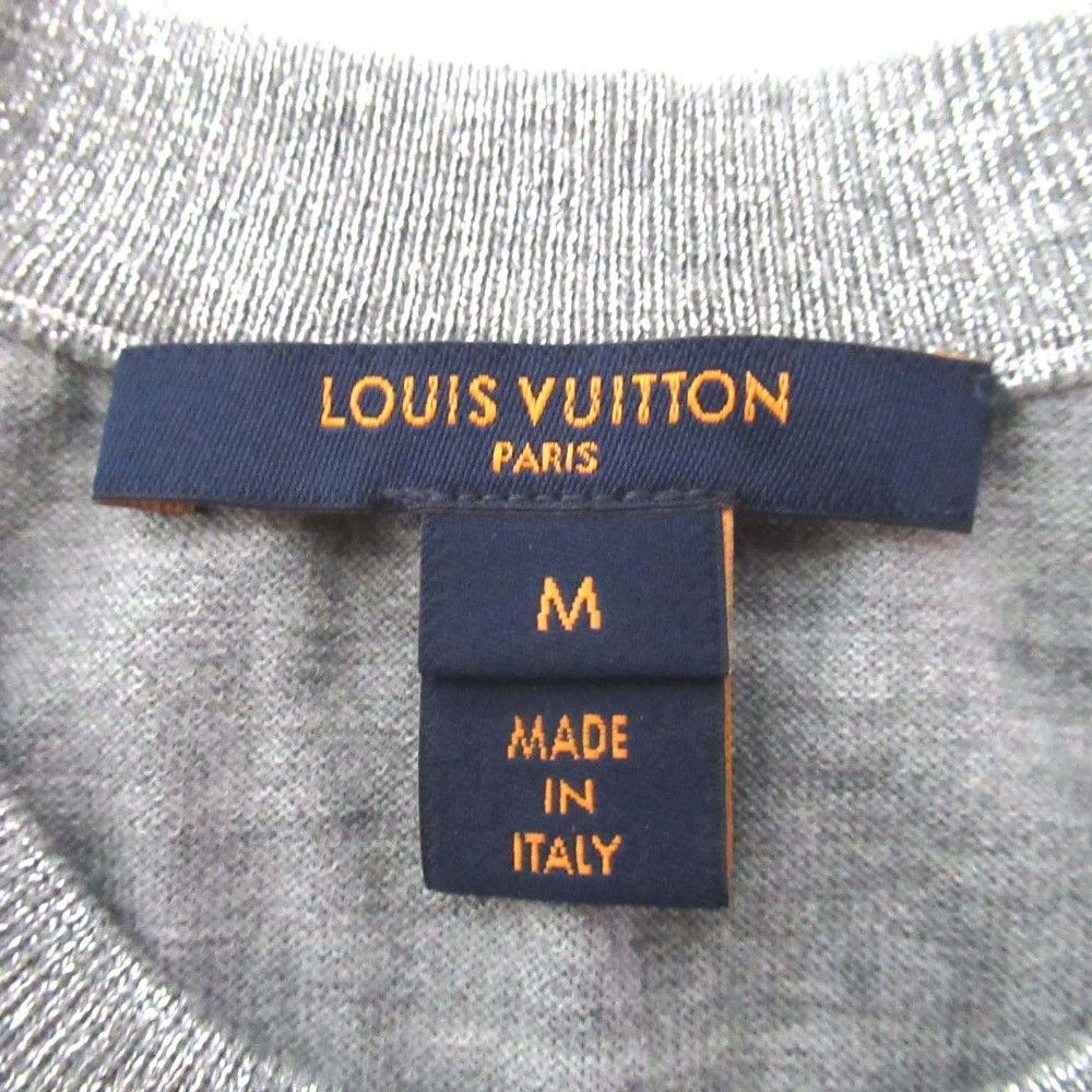 Louis Vuitton Louis Vuitton Louis Vuitton LV Logo Chain Knit Top Textile Tops DUTY FREE for USA Size ONE SIZE - 6 Thumbnail