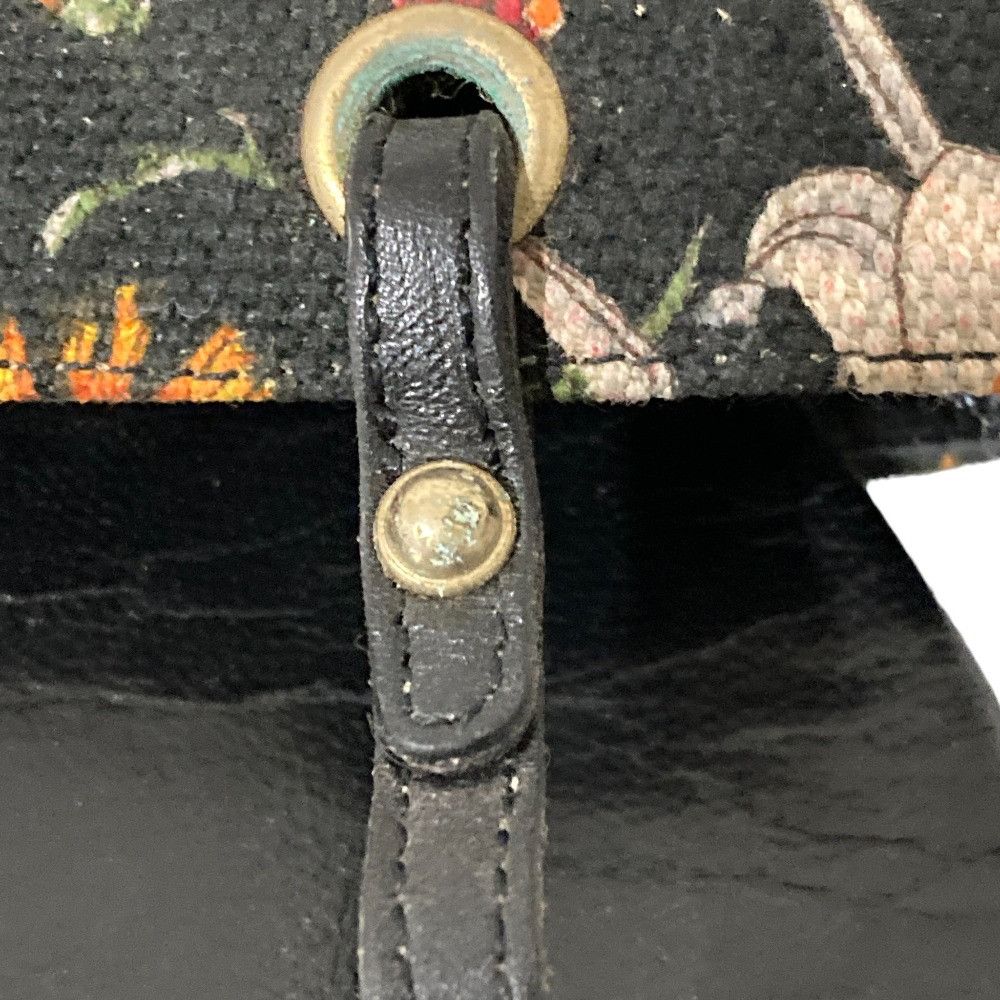 Gucci Gucci Gucci Flora Print Flat Thong Sandals Leather Shoes DUTY FREE for USA Size ONE SIZE - 12 Thumbnail