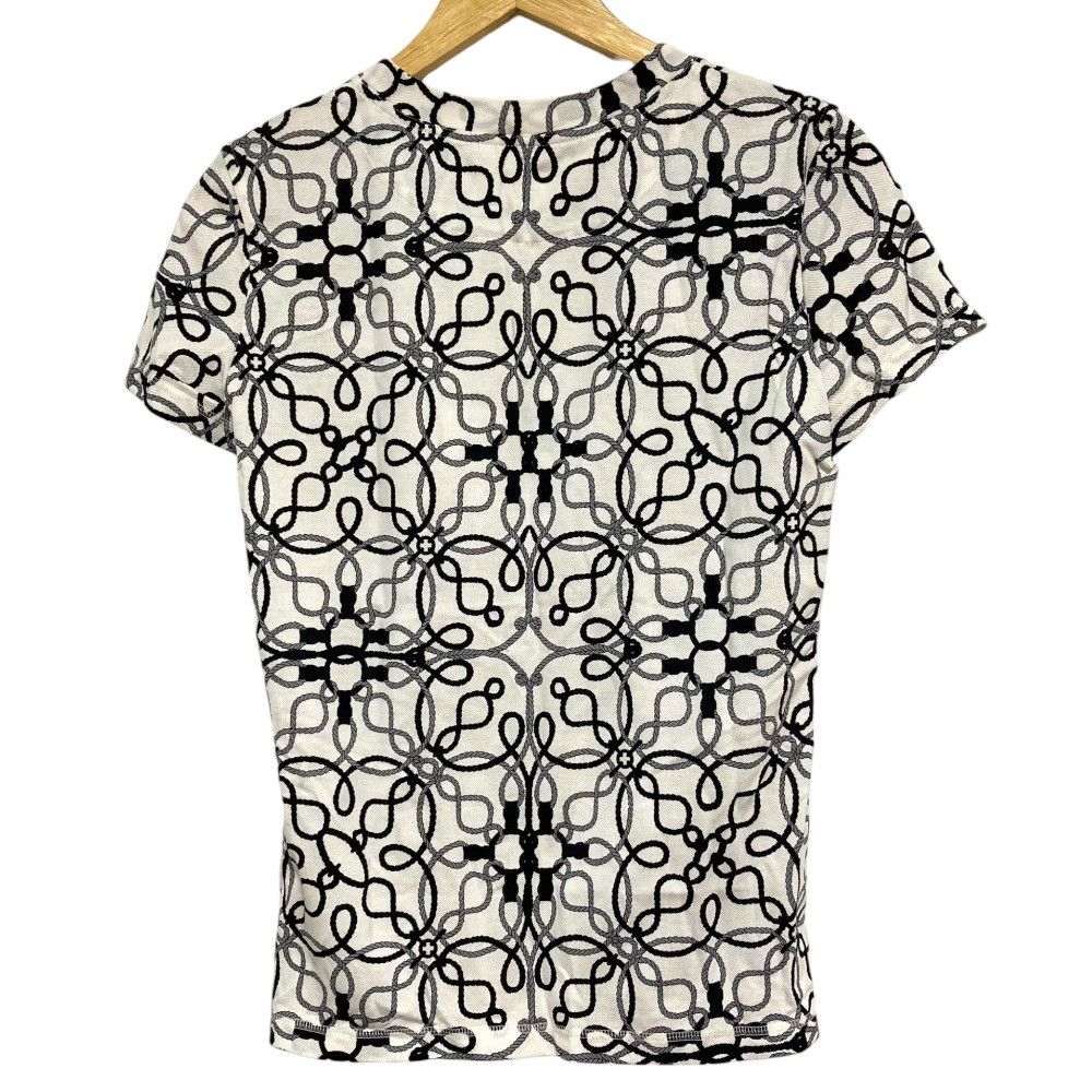 Hermes Hermes Hermès Corderiere Print T-shirt Size36 T-shirt Textile T-Shirts DUTY FREE for USA Size ONE SIZE - 2 Thumbnail