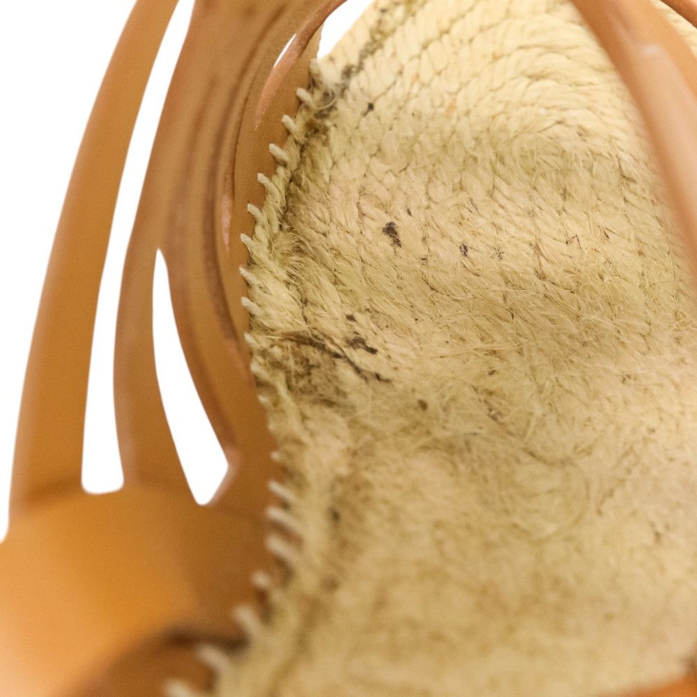 Hermes Hermes Hermes CATALIA Espadrille Sandals 38 Leather Shoes DUTY FREE for USA Size ONE SIZE - 13 Thumbnail