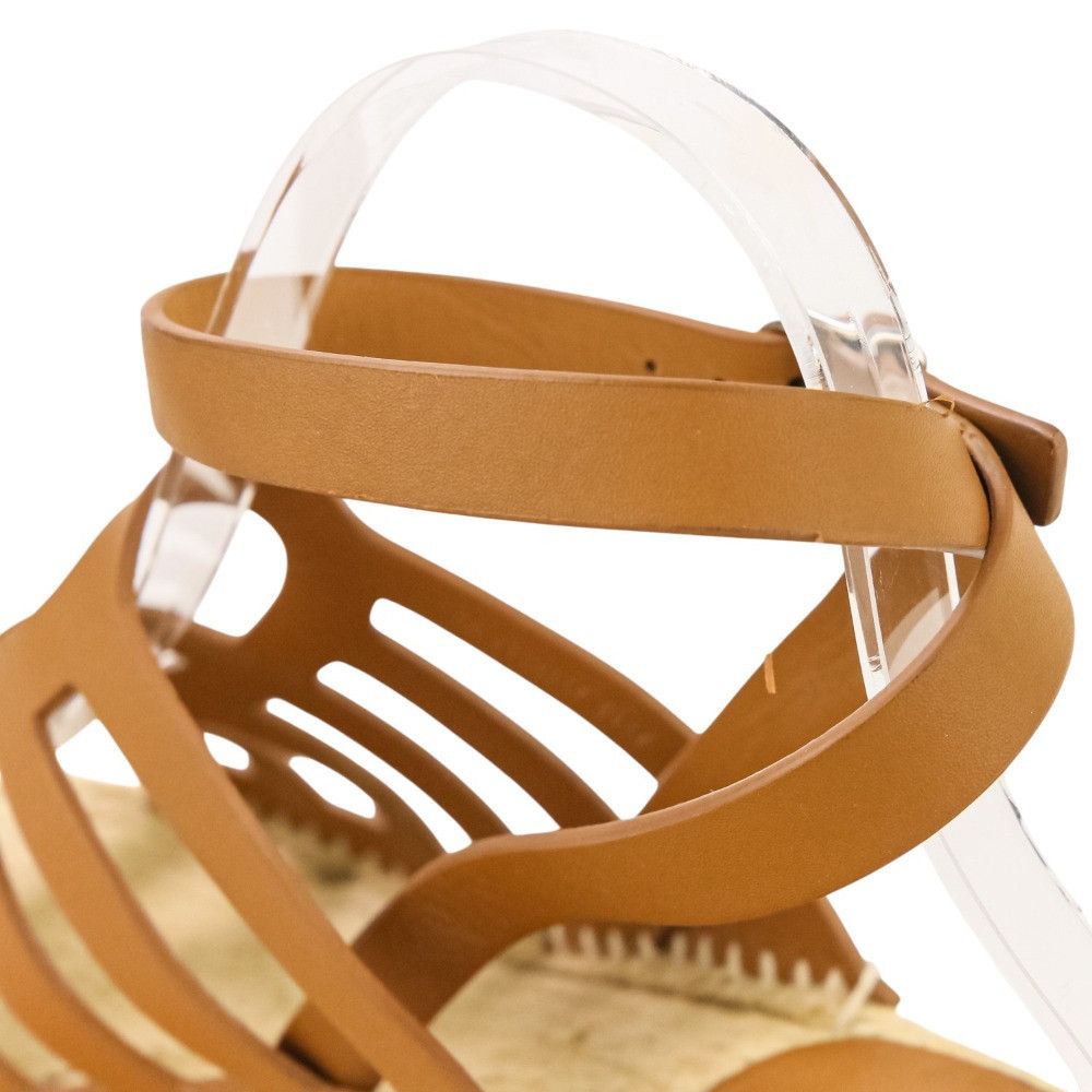 Hermes Hermes Hermes CATALIA Espadrille Sandals 38 Leather Shoes DUTY FREE for USA Size ONE SIZE - 15 Thumbnail