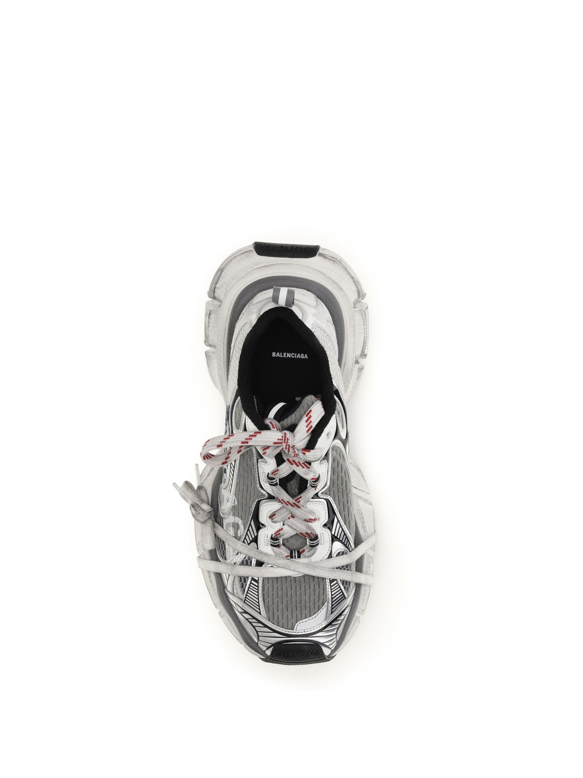 Balenciaga 3XL Split Logo Sneakers Size US 12 / EU 45 - 4 Thumbnail