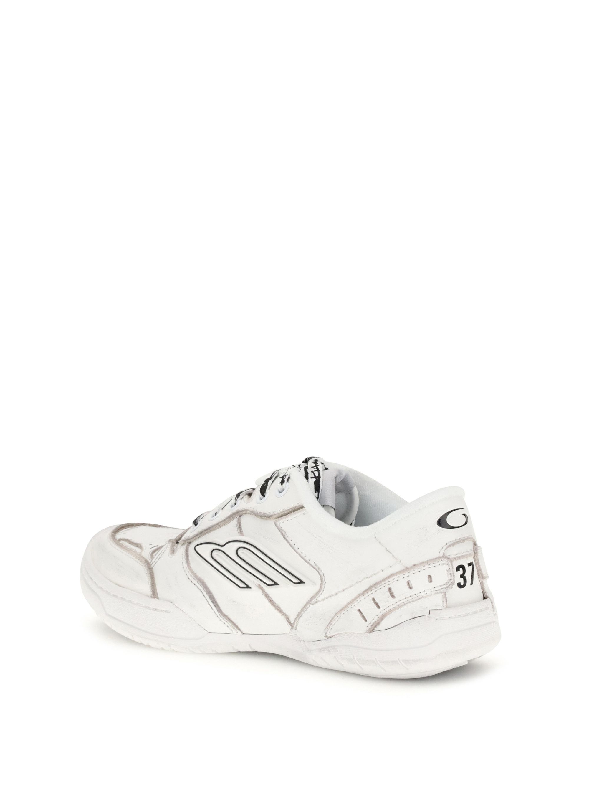 Balenciaga Hamptons Worn-out Sneakers Size US 7 / IT 37 - 3 Thumbnail