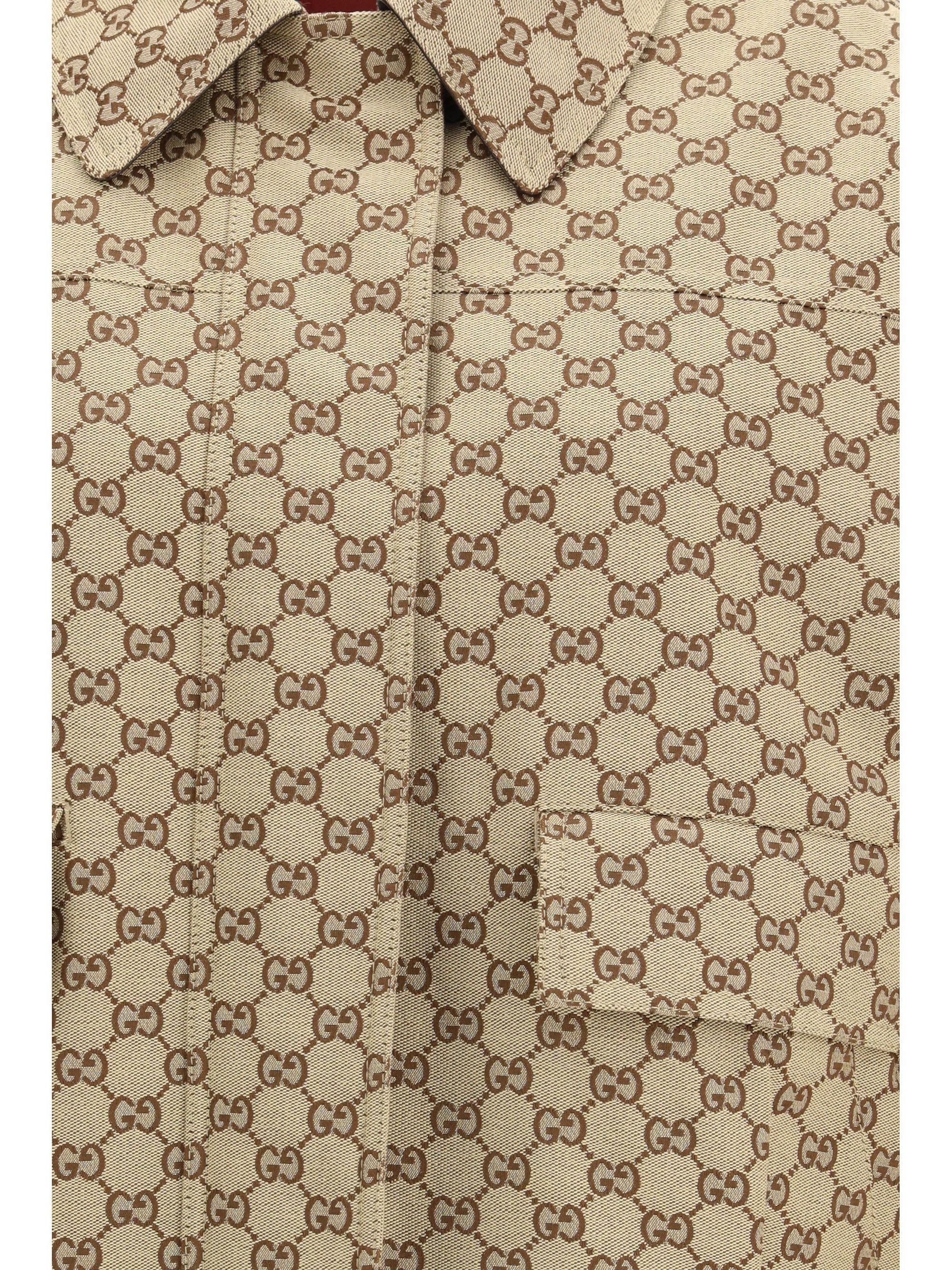 Gucci GG Canvas bomber Jacket Size M / US 6-8 / IT 42-44 - 3 Thumbnail