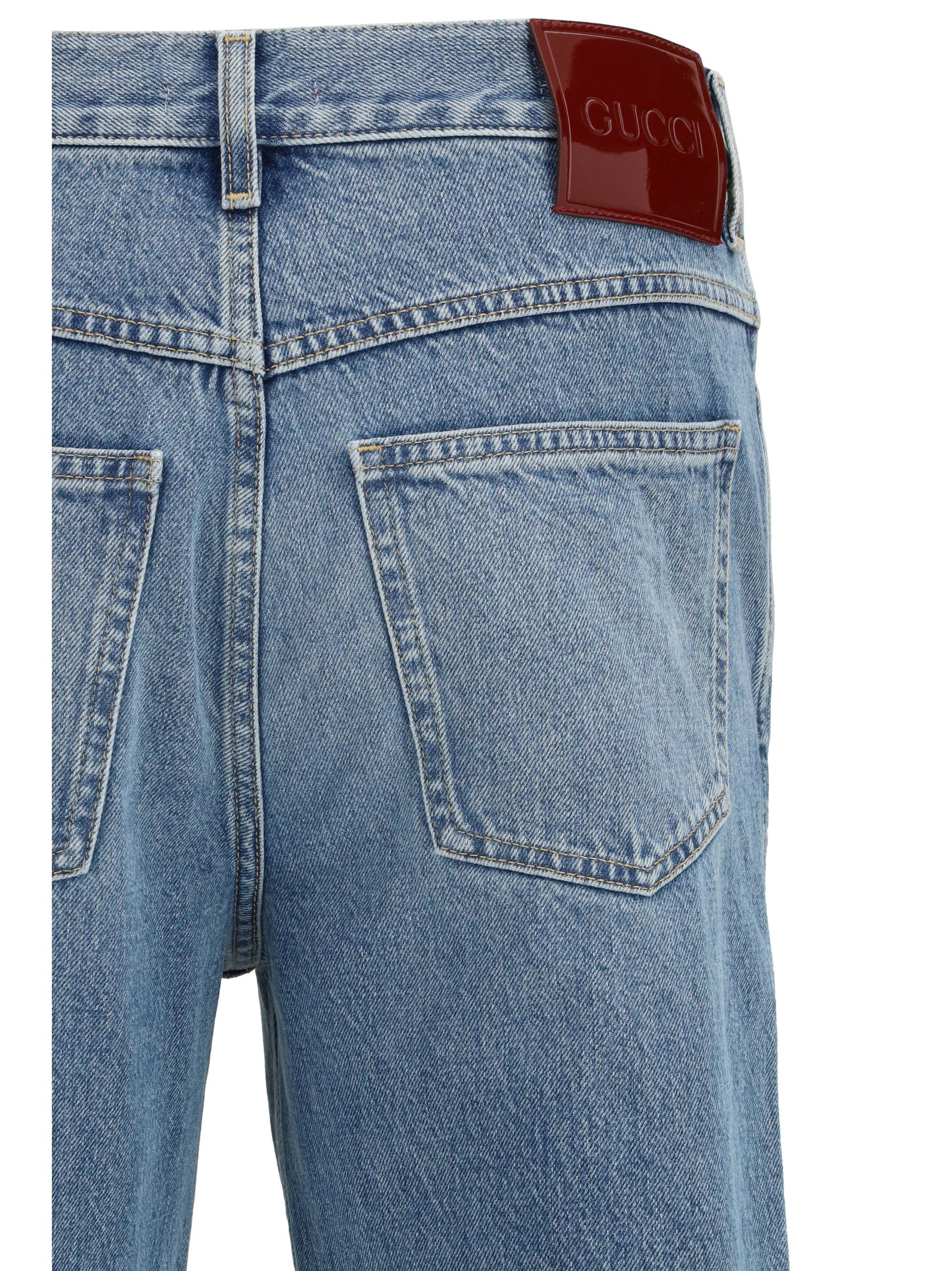 Gucci Slim-fit Pants in certified cotton denim Size US 31 - 3 Thumbnail
