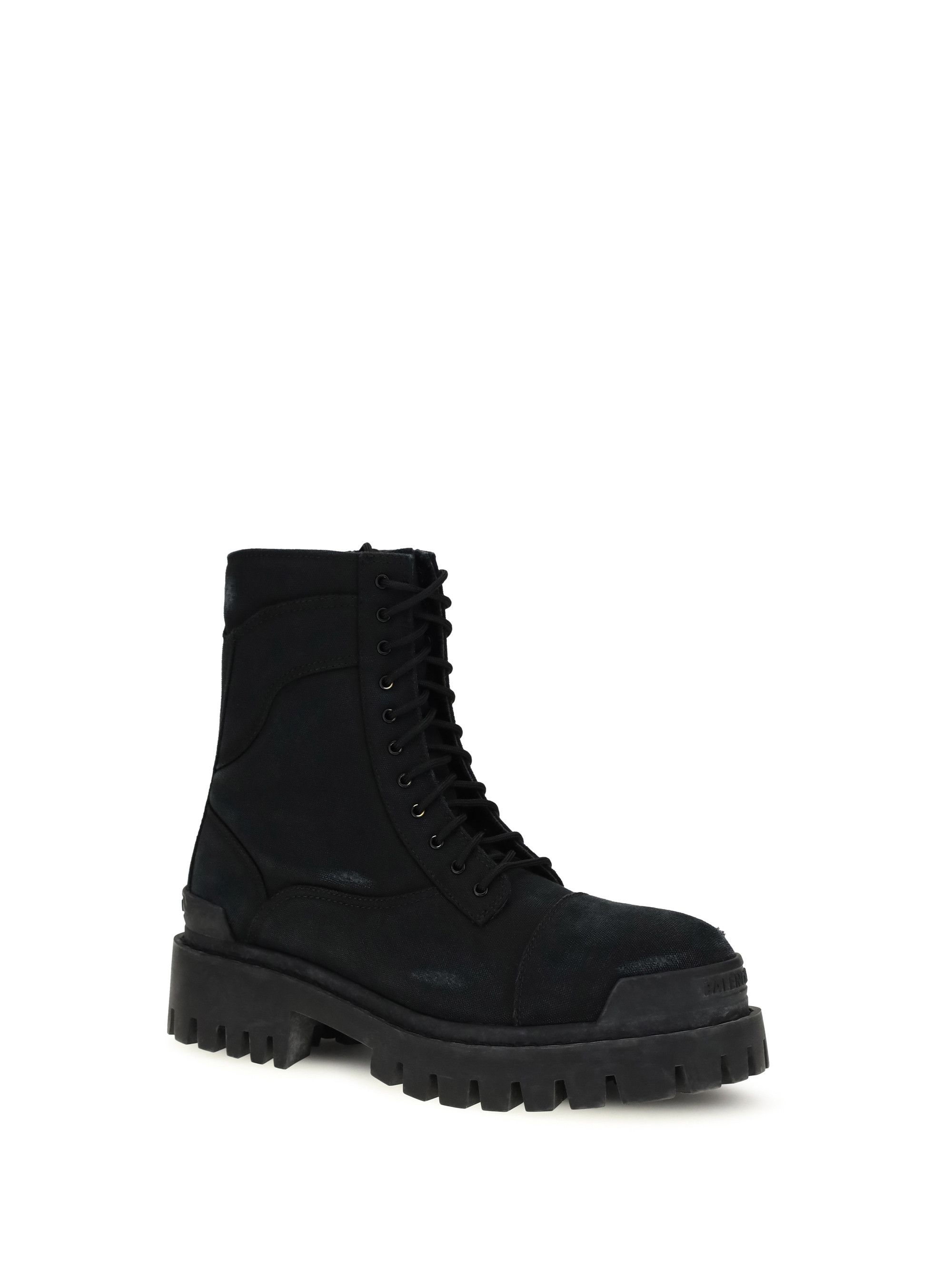 Balenciaga Combat Strike Boots Size US 9 / EU 42 - 2 Thumbnail