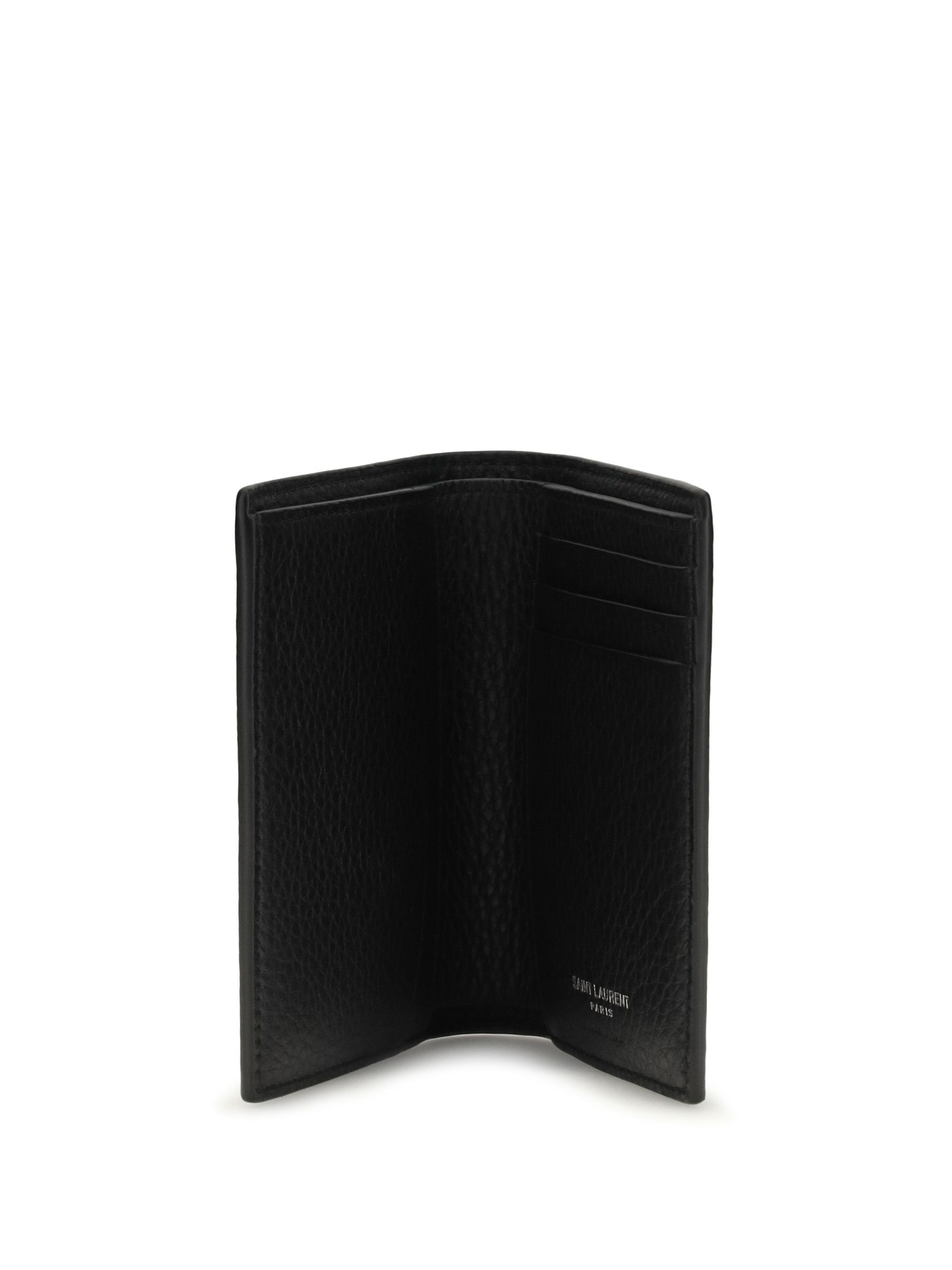 Saint Laurent Paris Tiny Cassandre Card Holder Size ONE SIZE - 3 Thumbnail