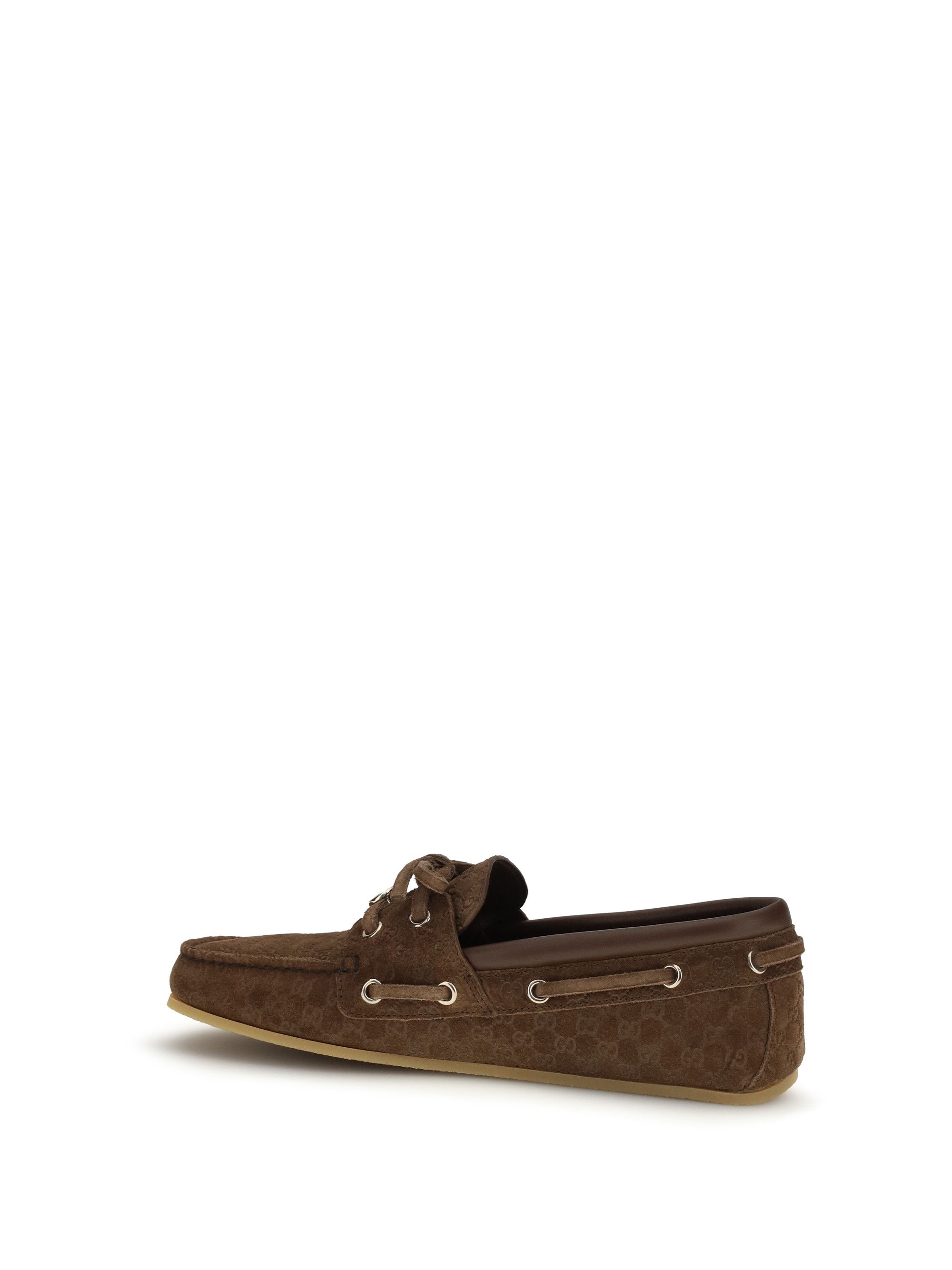 Gucci Suede boat Loafers Size US 6 / IT 36 - 3 Thumbnail