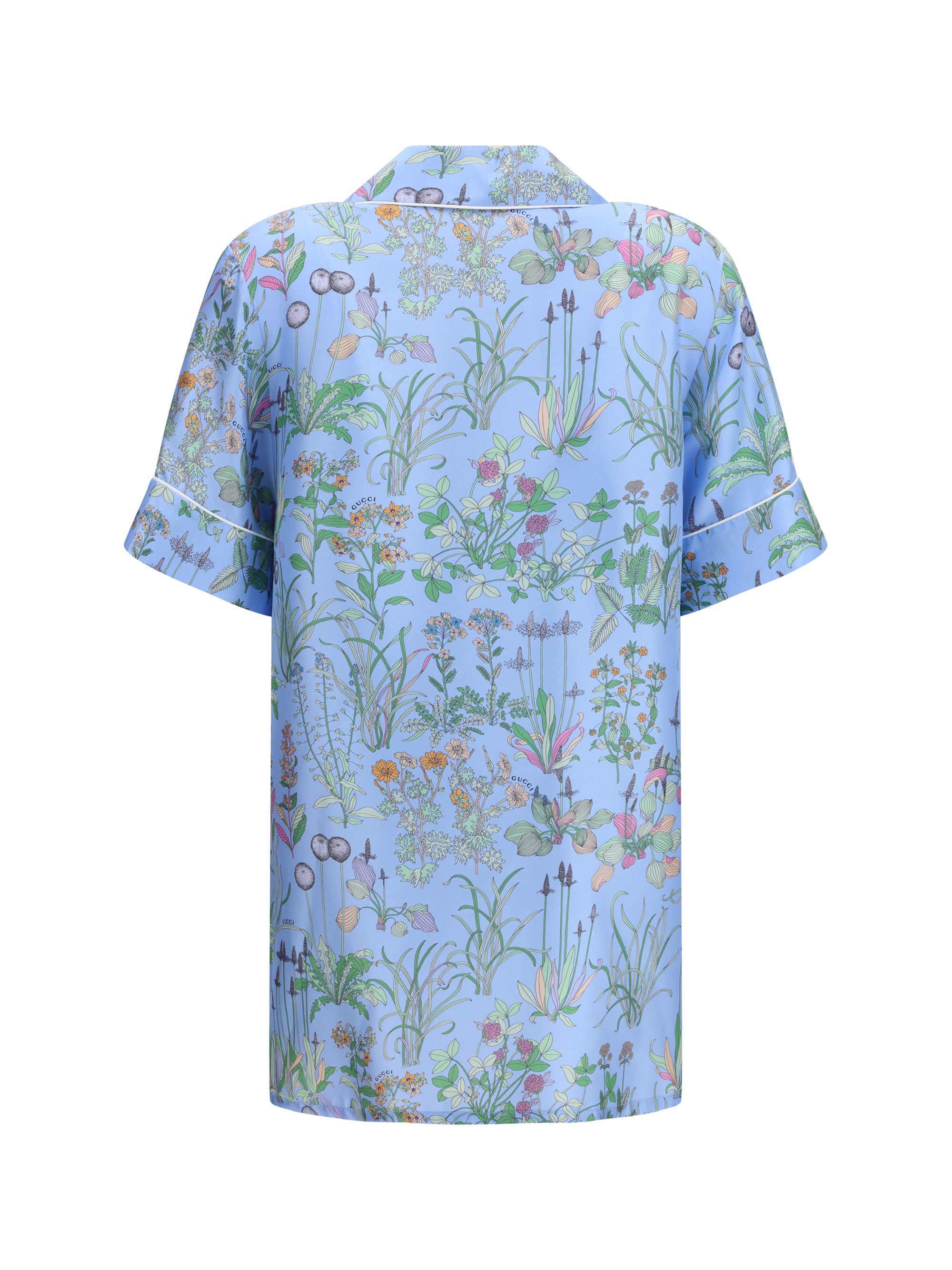 Gucci Printed silk twill Shirt Size M / US 6-8 / IT 42-44 - 2 Thumbnail
