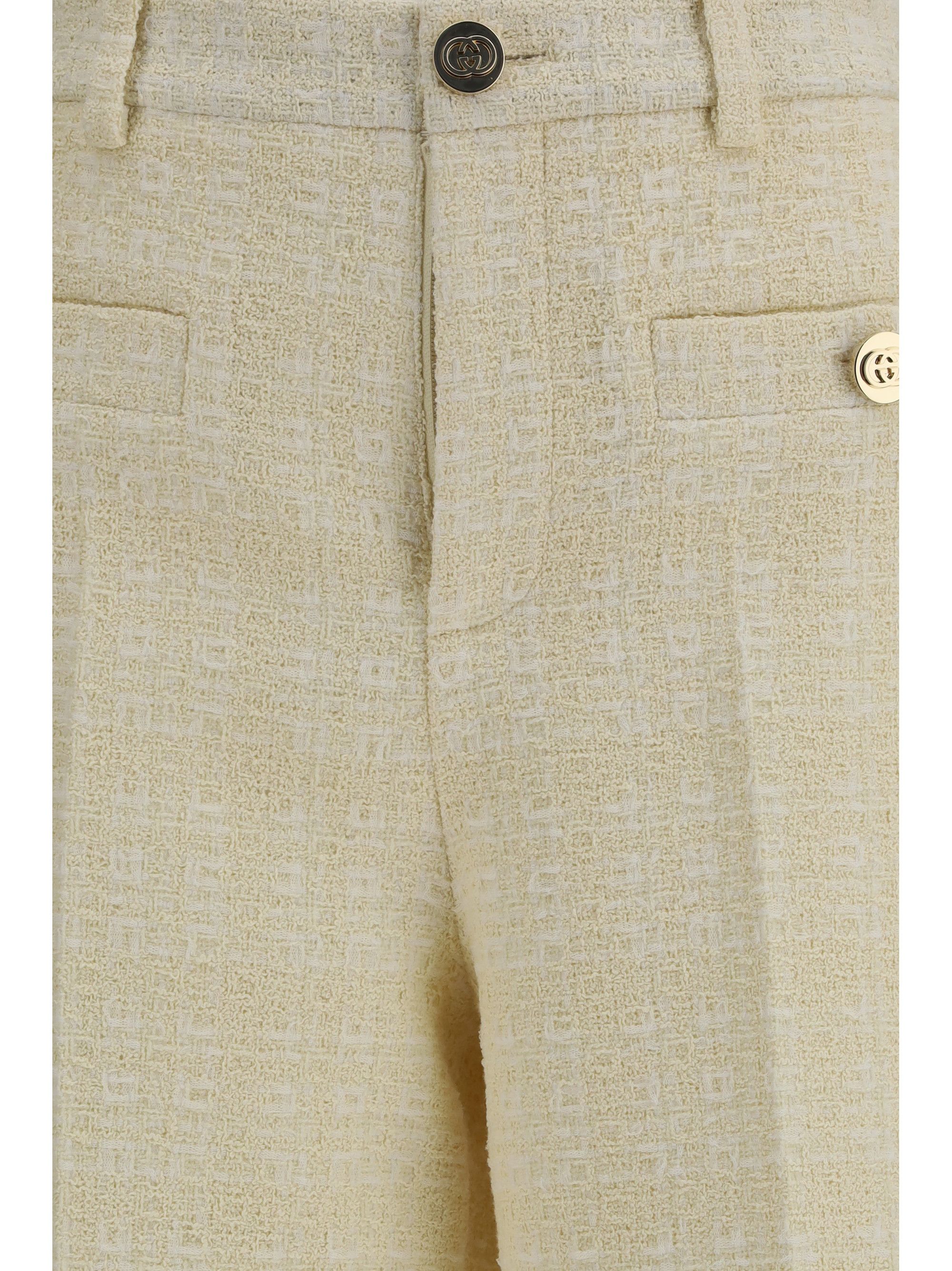 Gucci Cotton tweed check Pants Size 28" / US 6 / IT 42 - 3 Thumbnail