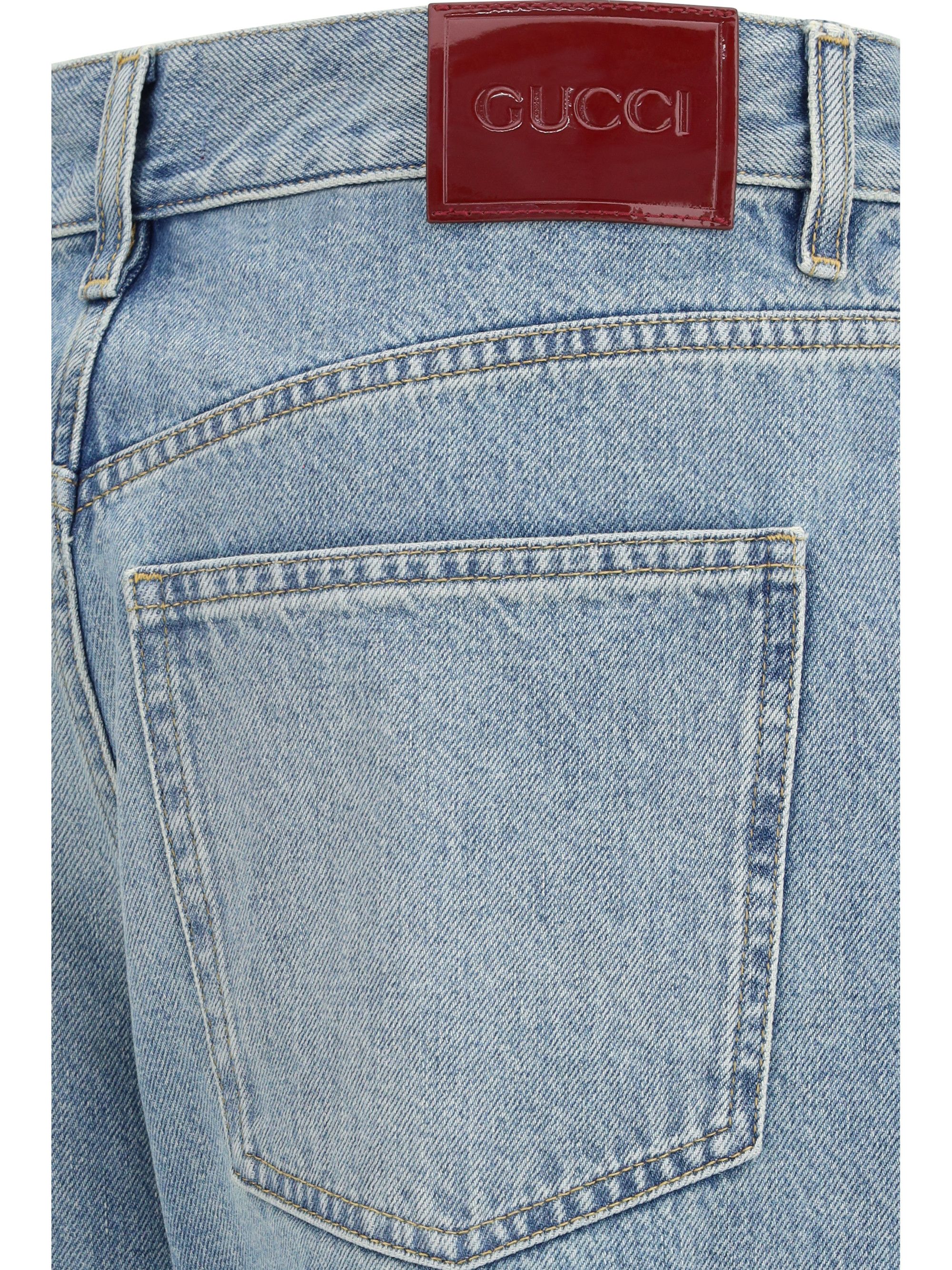 Gucci Cotton Jeans Size 26" / US 2 / IT 38 - 3 Thumbnail
