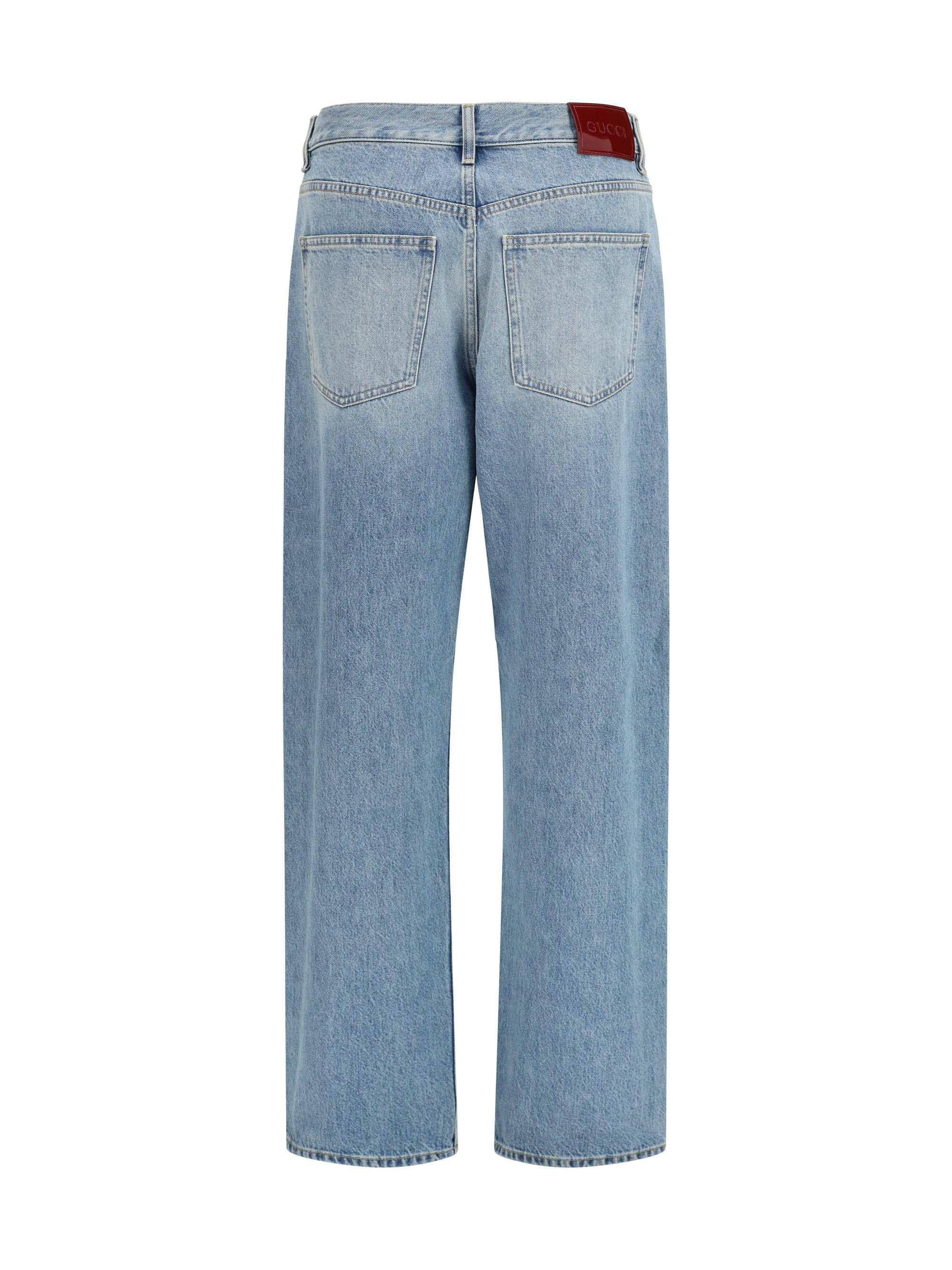 Gucci Cotton Jeans Size 26" / US 2 / IT 38 - 2 Thumbnail