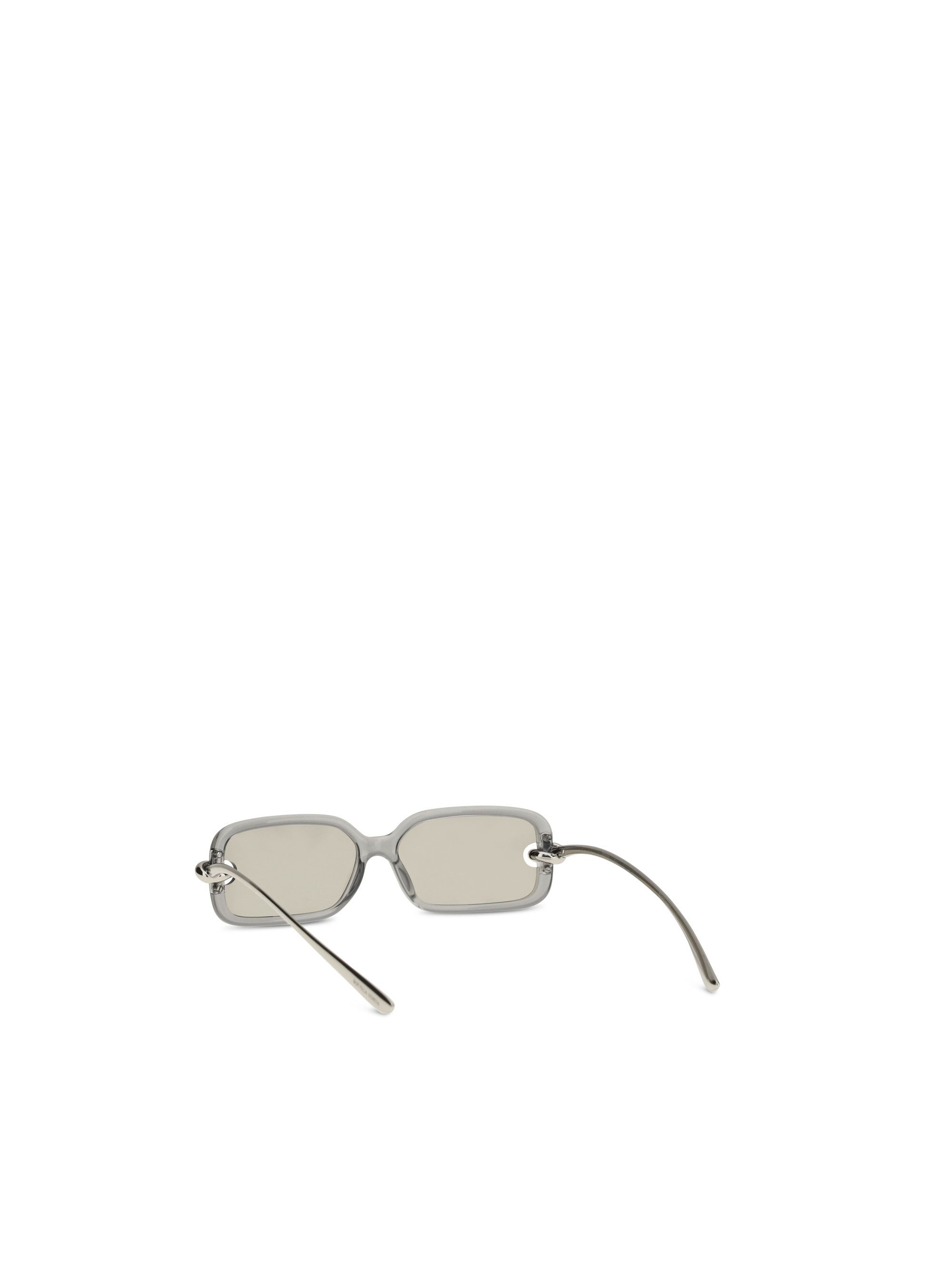 Bottega Veneta Knot rectangular Sunglasses Size ONE SIZE - 3 Thumbnail