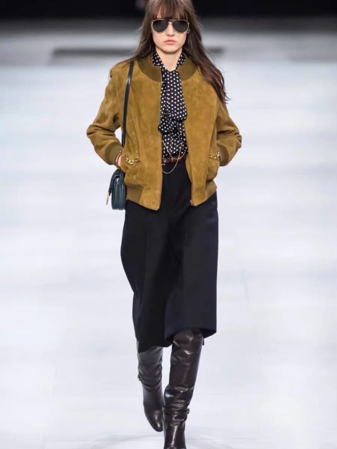 Celine Celine Women's Brown Suede Jacket Size XS / US 0-2 / IT 36-38 - 9 Thumbnail