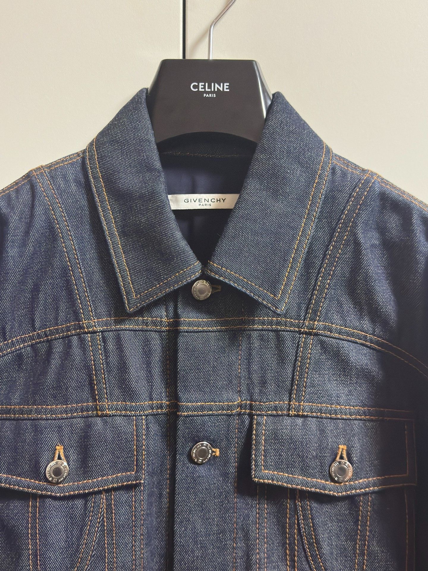 Givenchy Givenchy MA1 Deconstructed Denim Jacket Size US XL / EU 56 / 4 - 2 Thumbnail