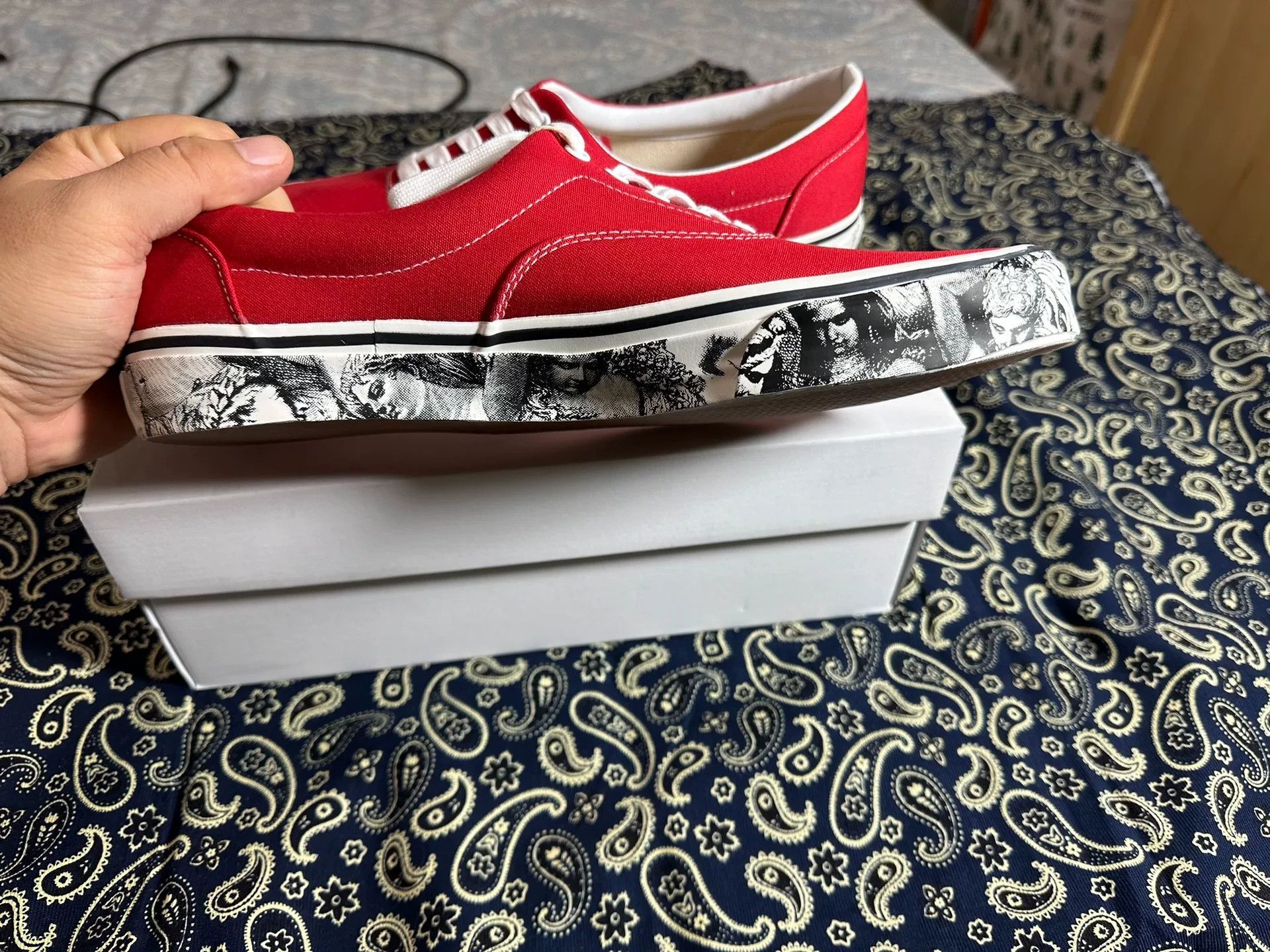Undercover Under Cover RED UC1C4F021 Size US 12 / EU 45 - 7 Thumbnail