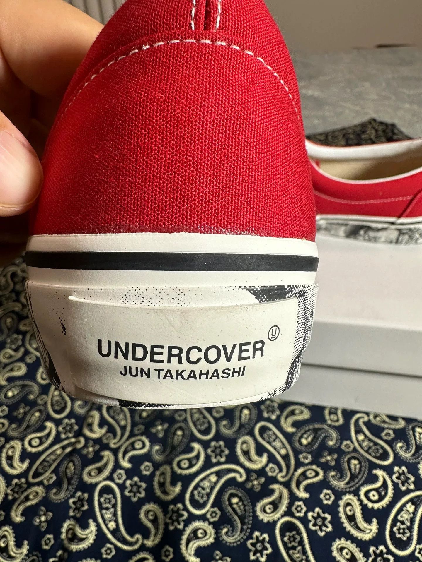 Undercover Under Cover RED UC1C4F021 Size US 12 / EU 45 - 6 Thumbnail