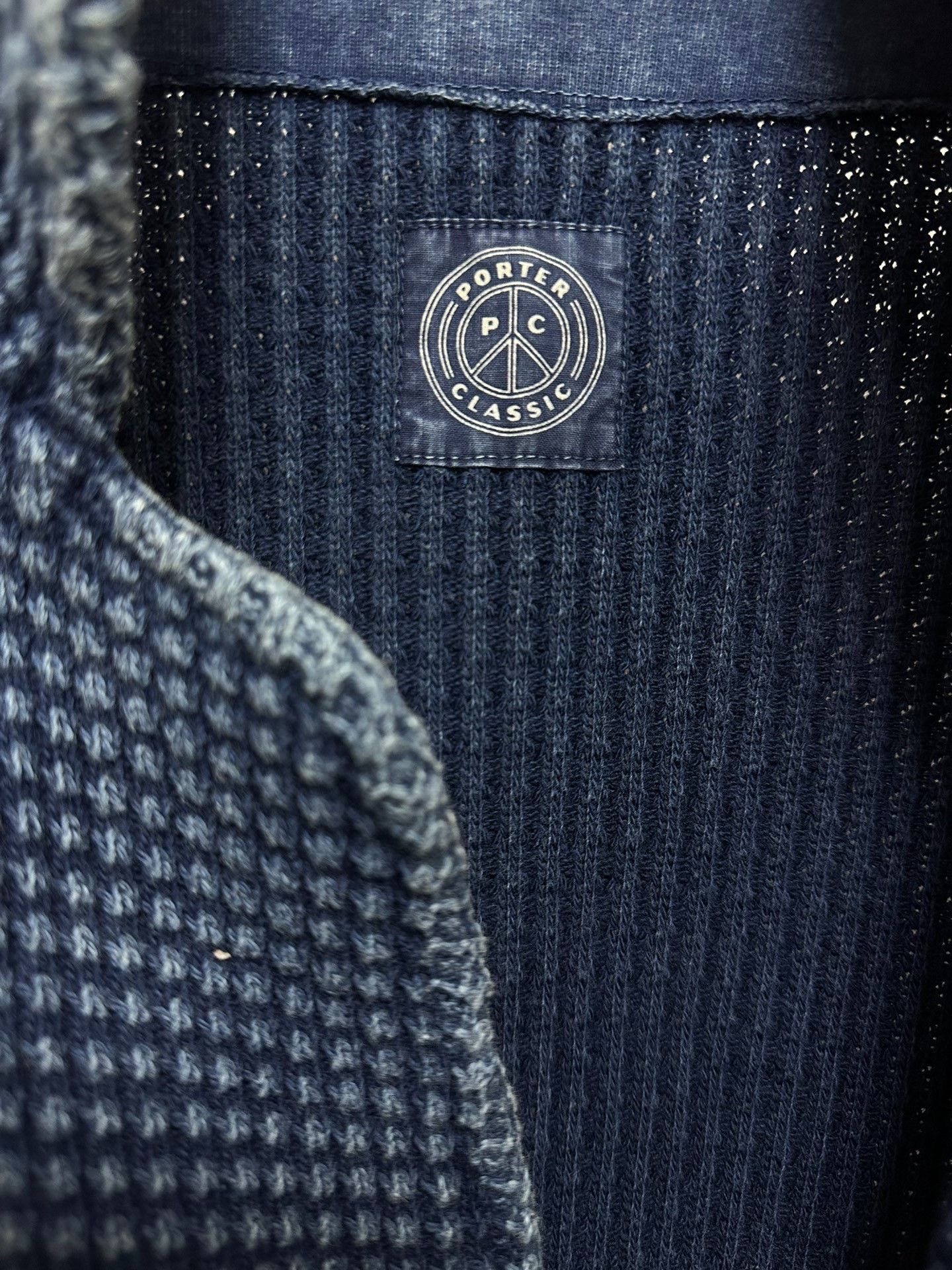 Porter Classic PORTER CLASSIC Indigo Double-Breasted Jacket Size US XL / EU 56 / 4 - 7 Thumbnail