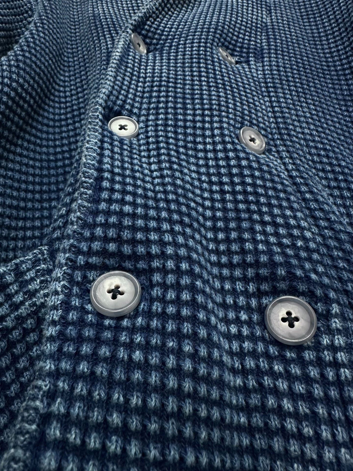 Porter Classic PORTER CLASSIC Indigo Double-Breasted Jacket Size US XL / EU 56 / 4 - 6 Thumbnail