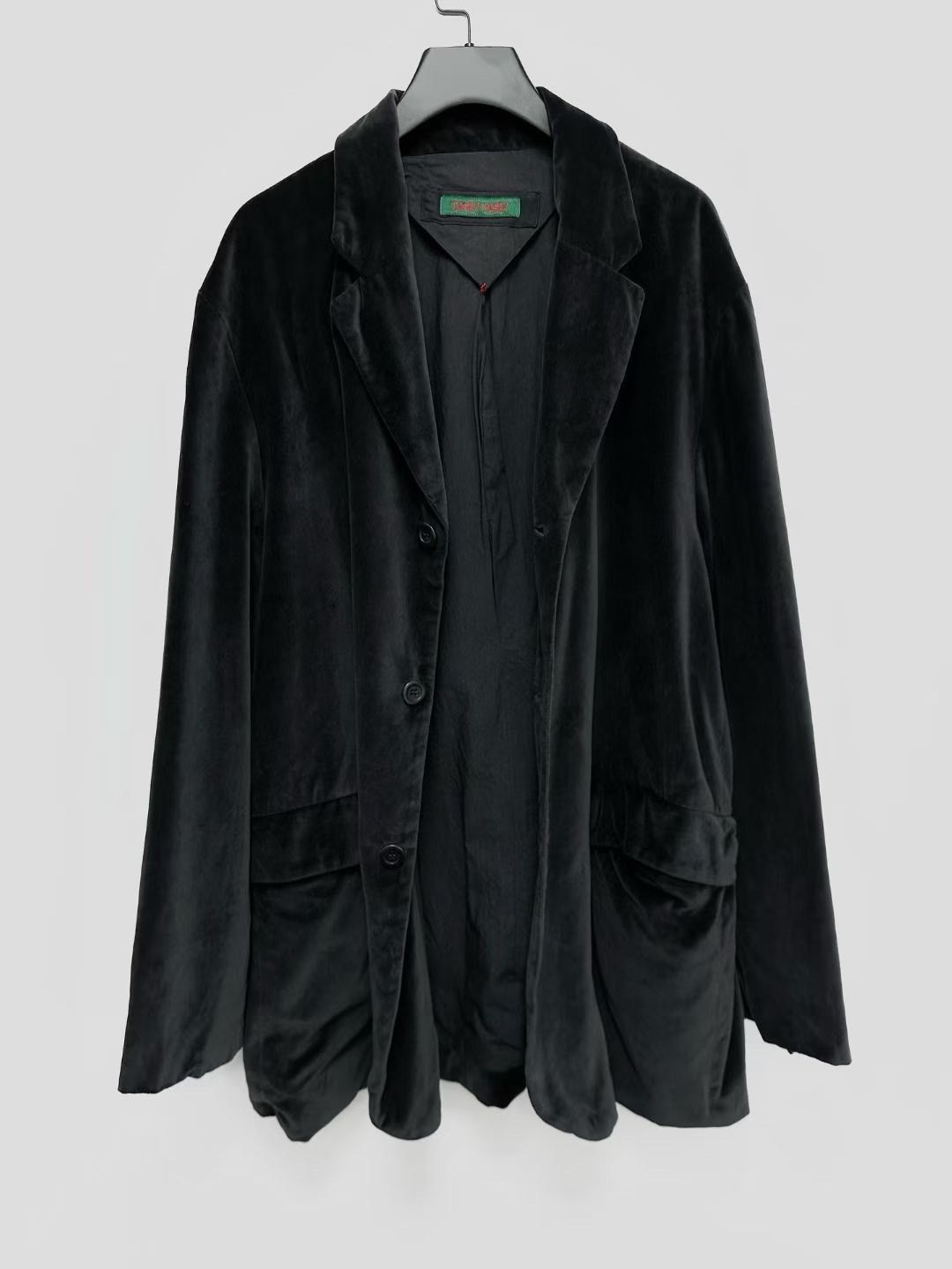 Casey Casey Casey Casey Black Gray Velvet Blazer Size US S / EU 44-46 / 1 - 3 Thumbnail