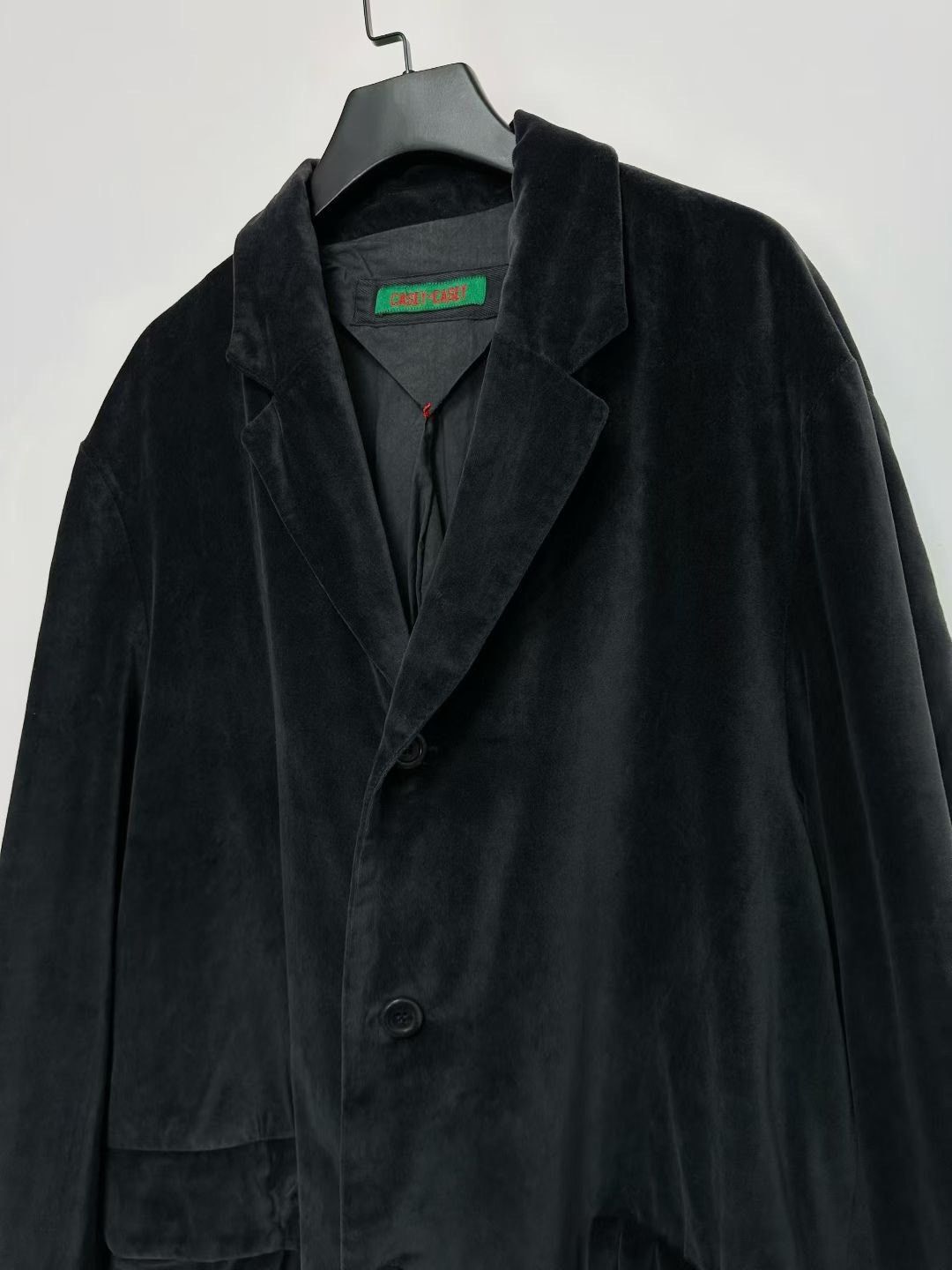 Casey Casey Casey Casey Black Gray Velvet Blazer Size US S / EU 44-46 / 1 - 5 Thumbnail