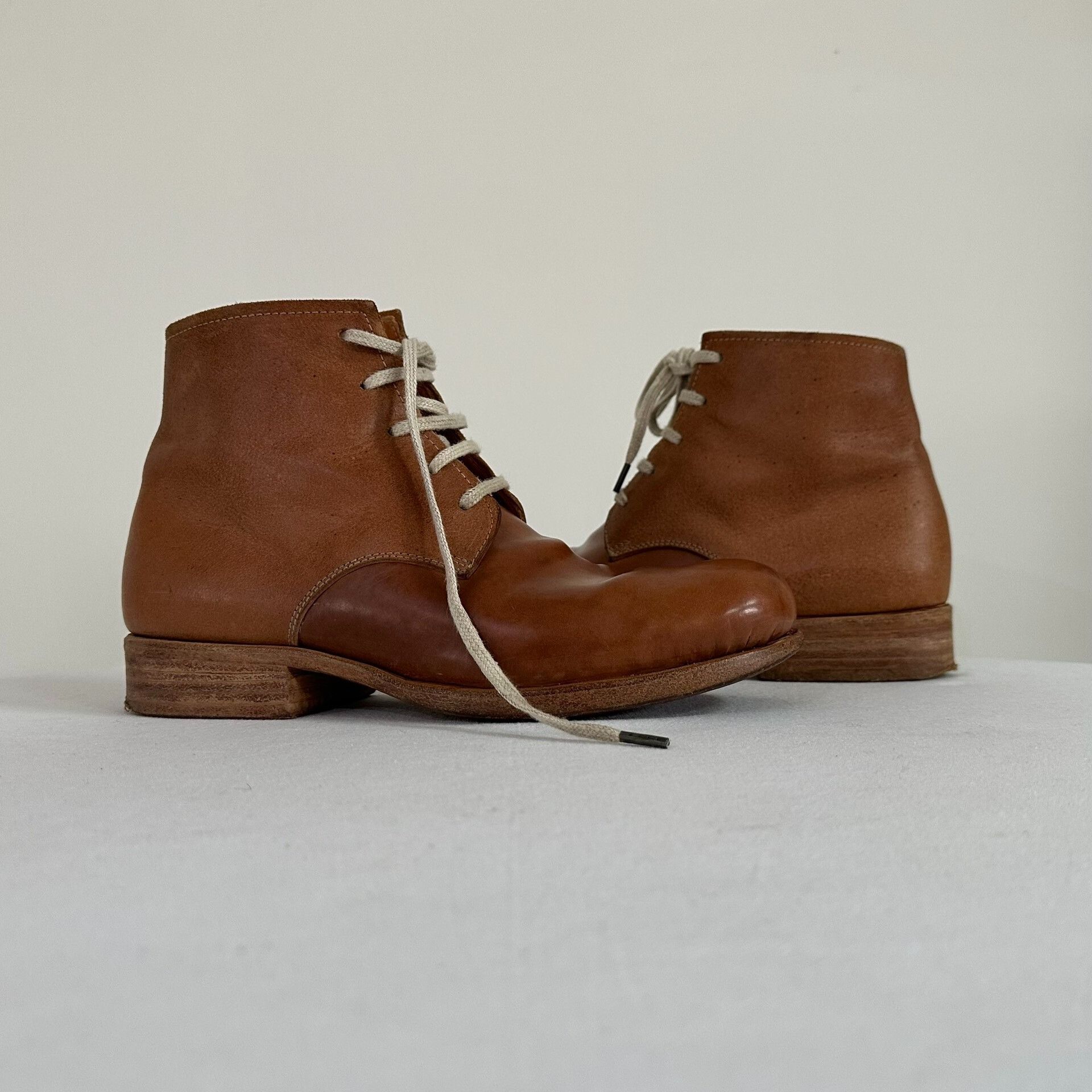 Dimissianos & Miller DIMISSIANOS & MILLER Buffalo Leather Ankle Boots Size US 8 / EU 41 - 2 Thumbnail