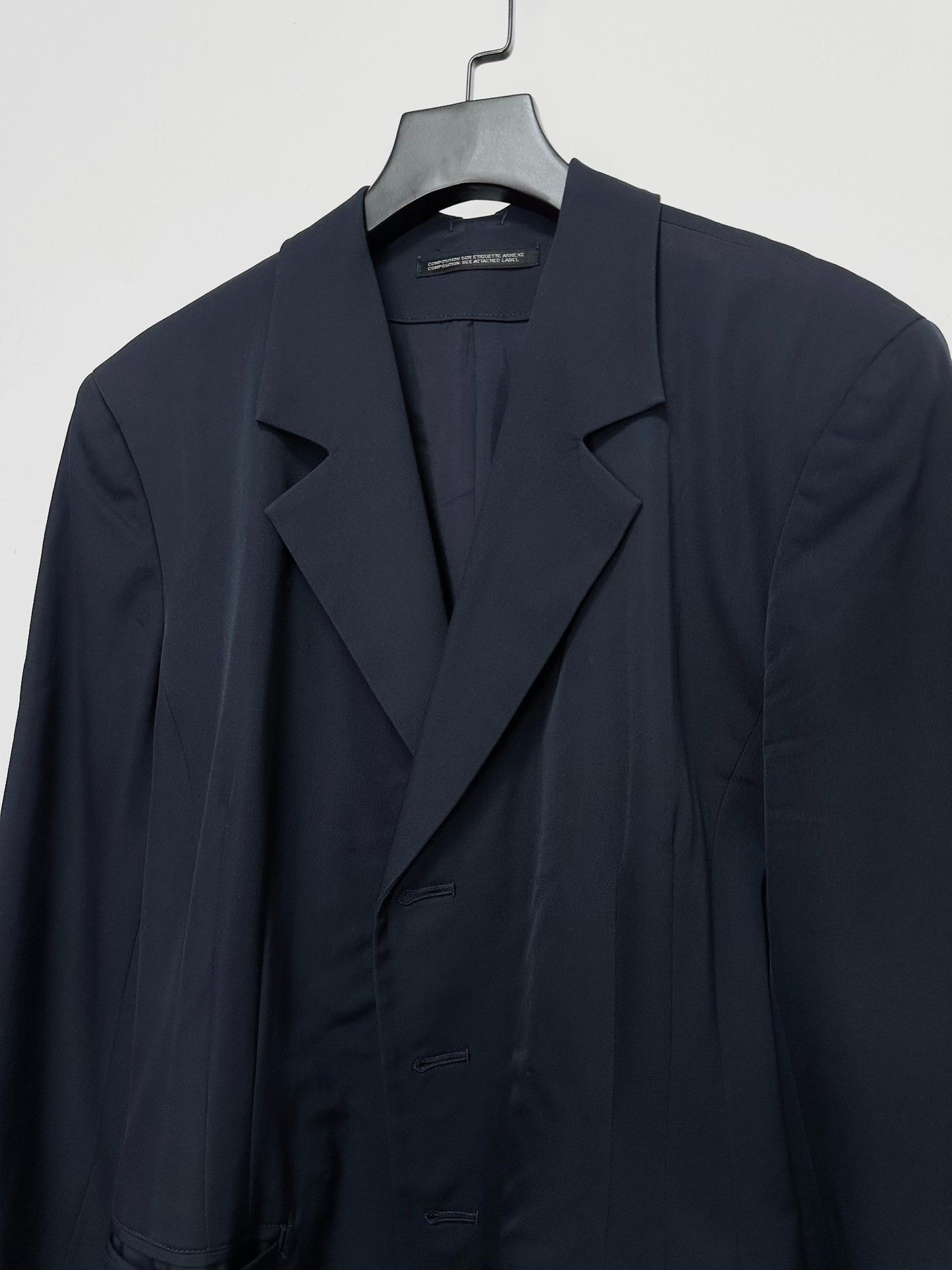 Yohji Yamamoto Yohji Yamamoto 80s Deconstructed Jacket Size US S / EU 44-46 / 1 - 5 Thumbnail