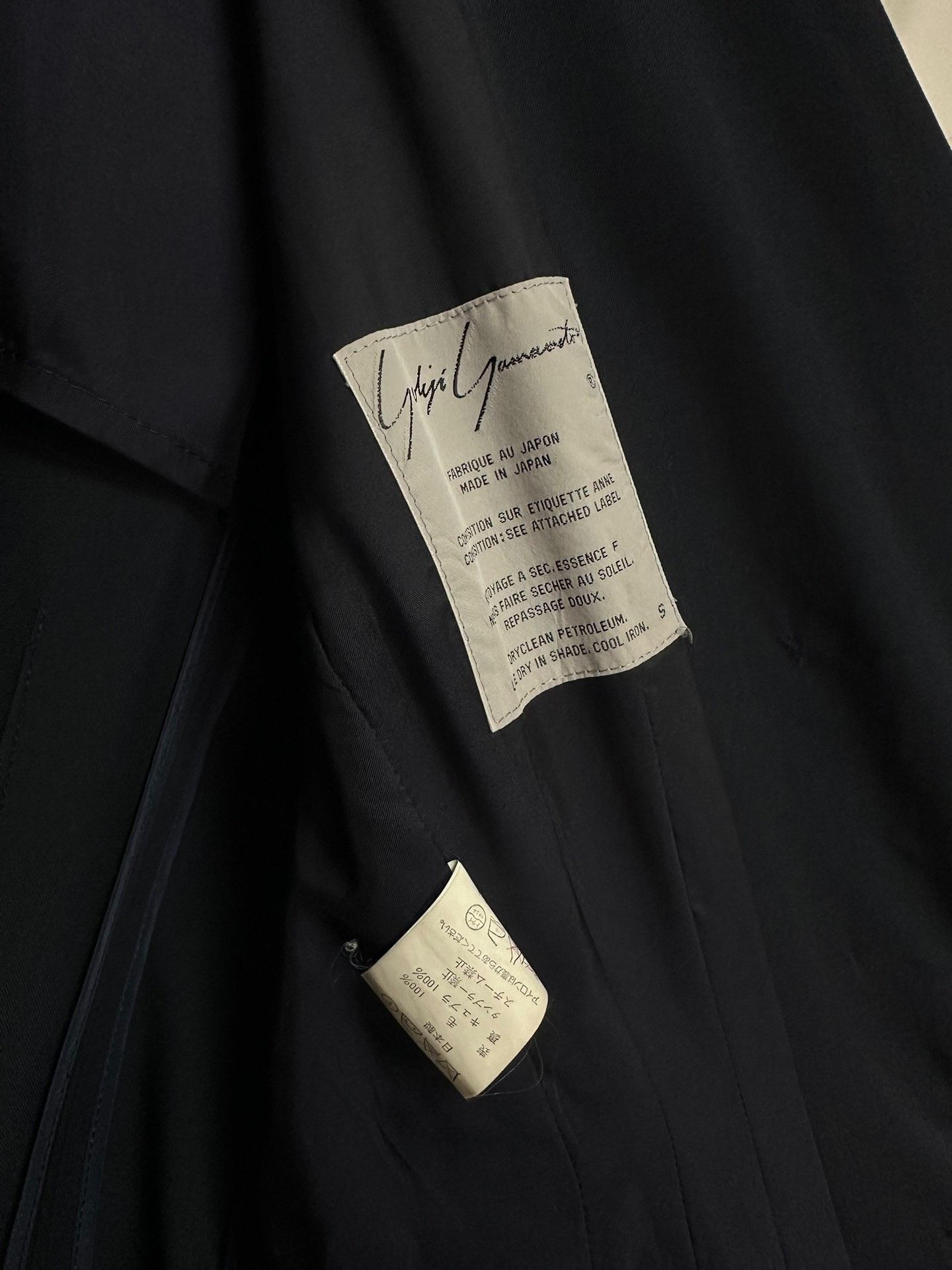 Yohji Yamamoto Yohji Yamamoto 80s Deconstructed Jacket Size US S / EU 44-46 / 1 - 6 Thumbnail