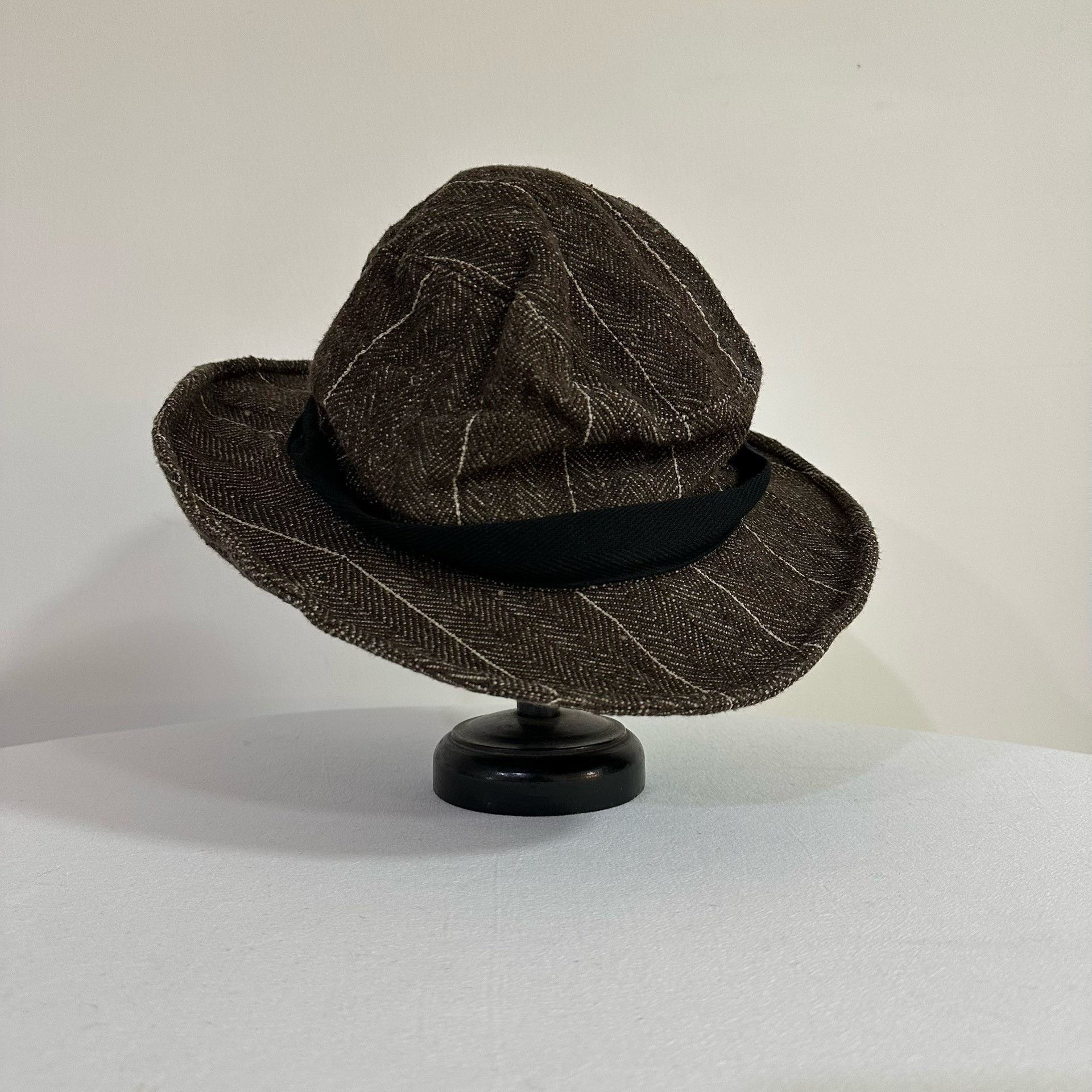 Andrew Andrew Driftwood Walnut Dyed Bucket Hat Size ONE SIZE - 3 Thumbnail